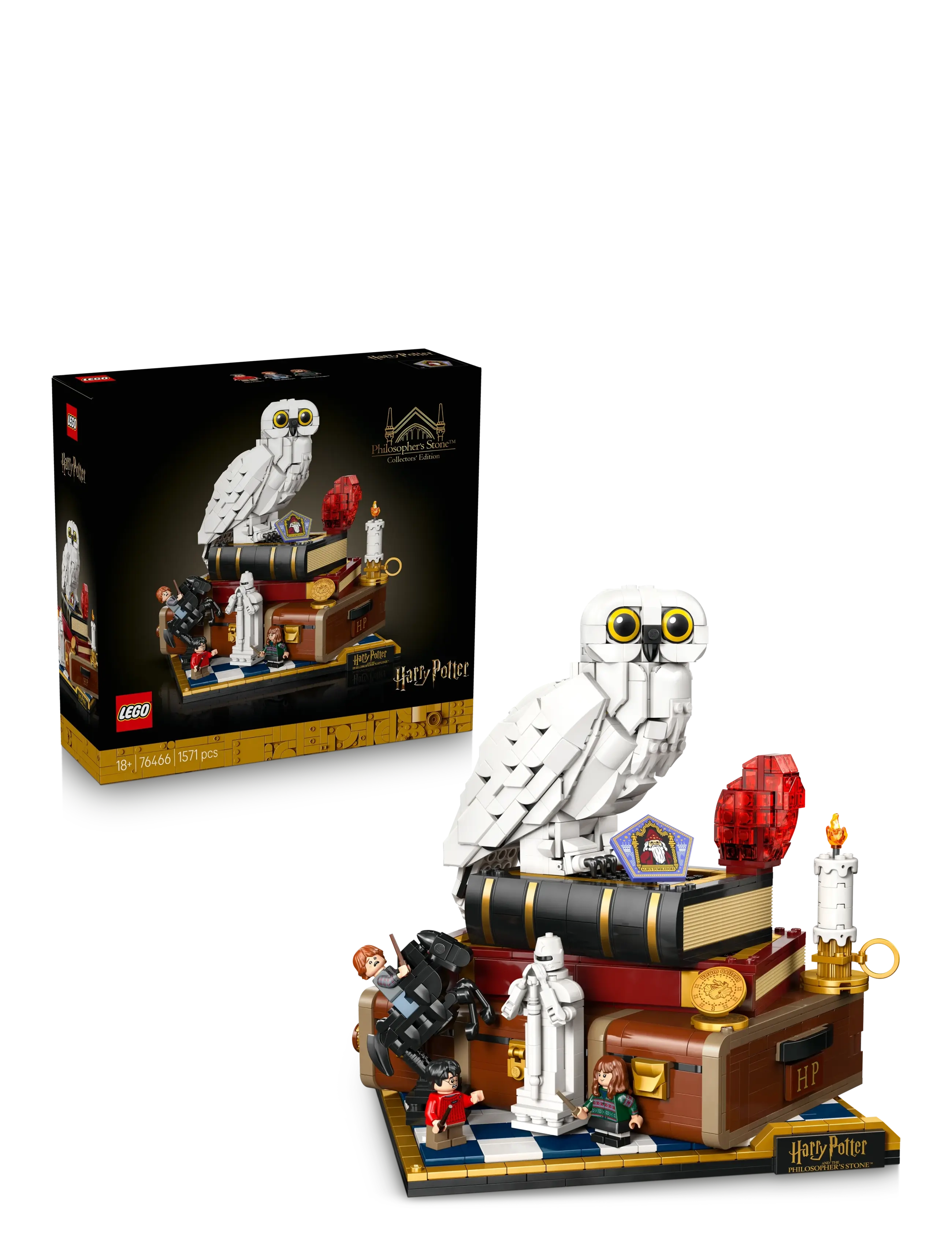 LEGO De Vises Sten – Samlerudgave 76466, Børn, Lego harry Potter, Hvid, Str: ONE SIZE