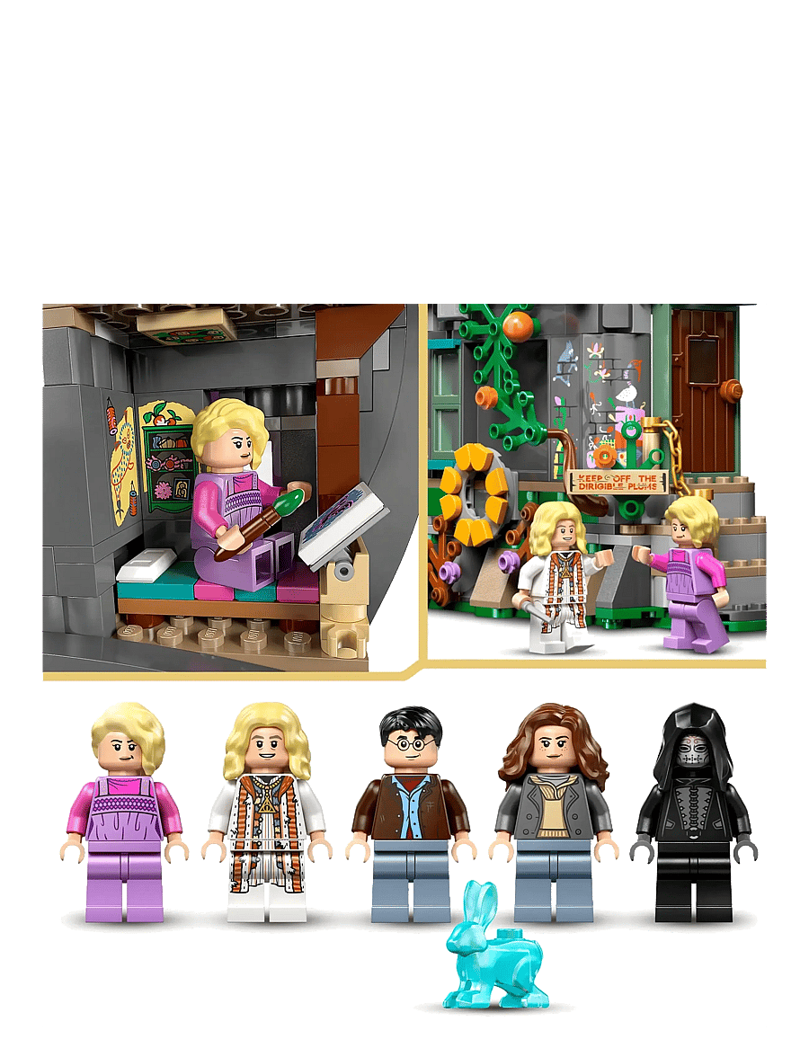 LEGO - Harry Luna Lovegood’s House Building Toy 76467 - lego harry potter™ - multi - 5