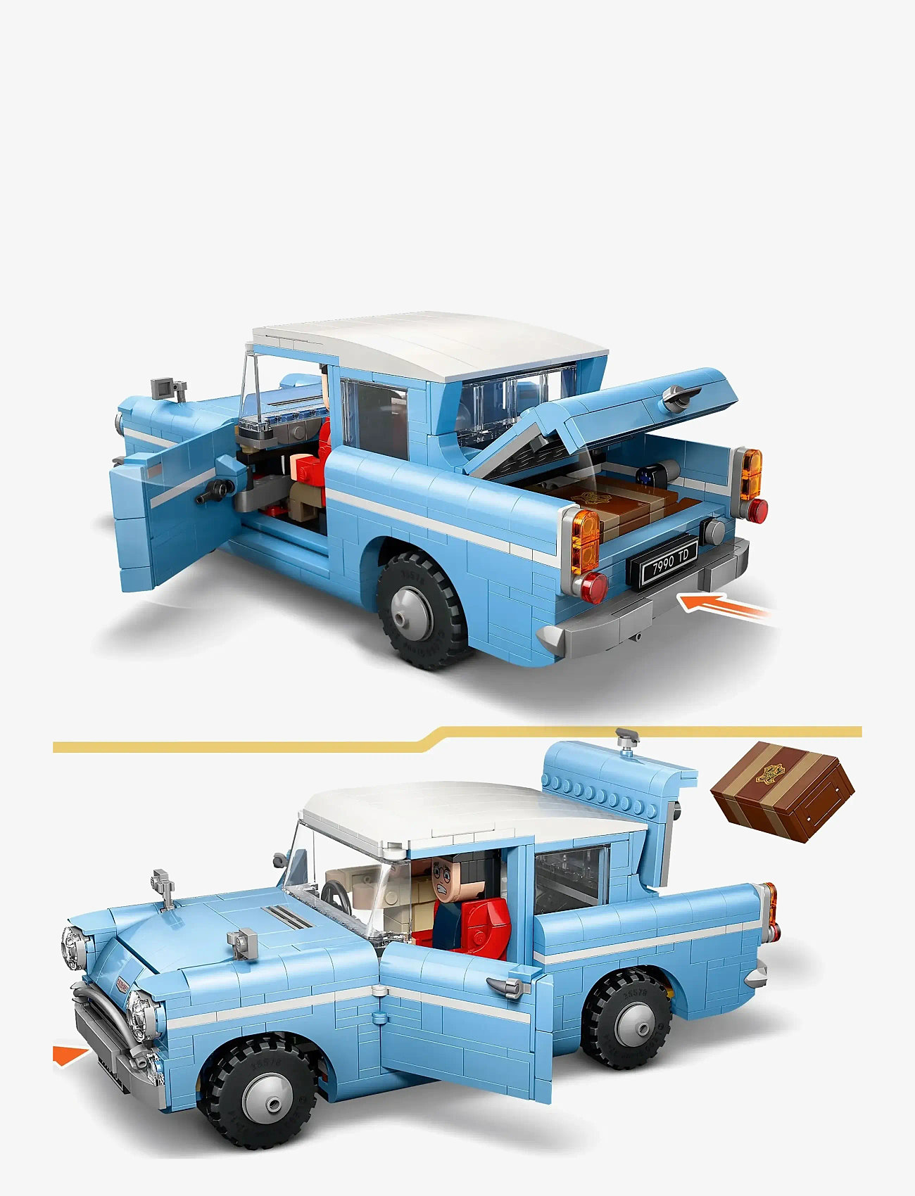 LEGO - Harry Enchanted Flying Ford Toy 76470 - lego harry potter™ - multi - 4