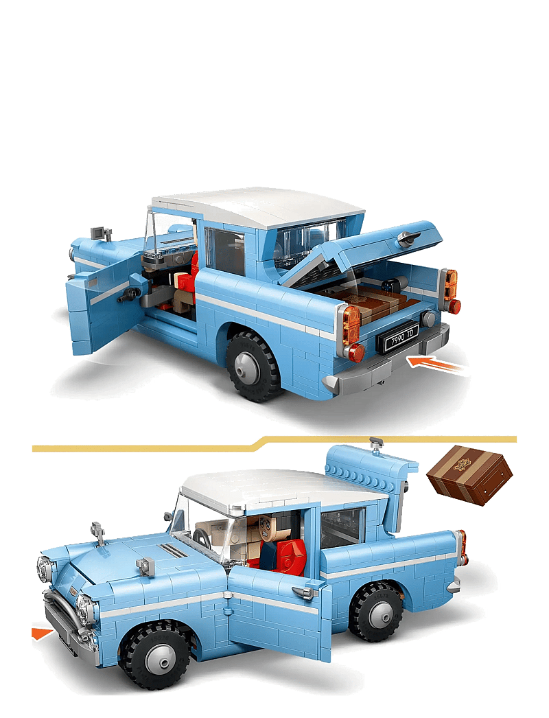 LEGO - Harry Enchanted Flying Ford Toy 76470 - lego harry potter™ - multi - 4