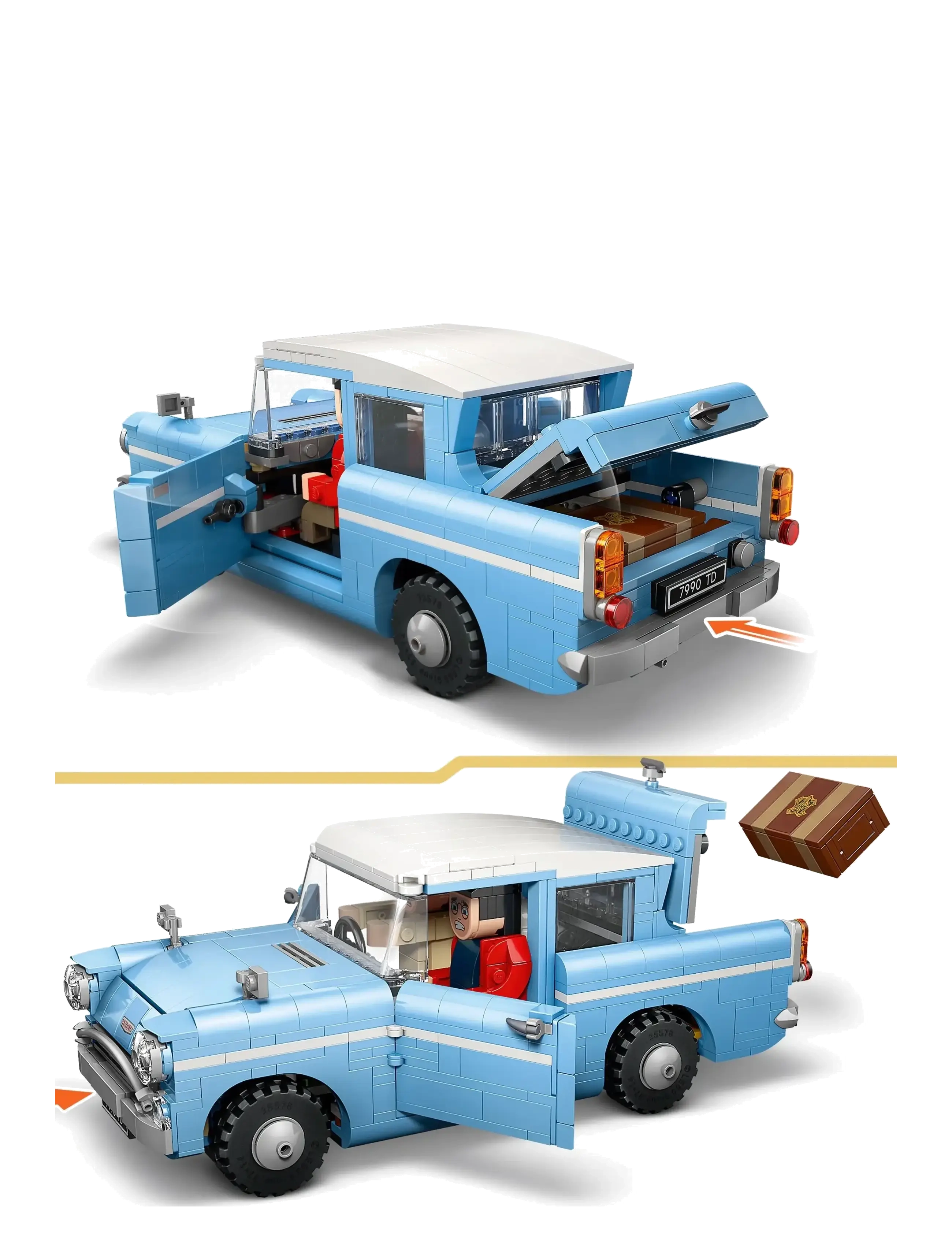 LEGO - Harry Enchanted Flying Ford Toy 76470 - lego harry potter™ - multi - 4