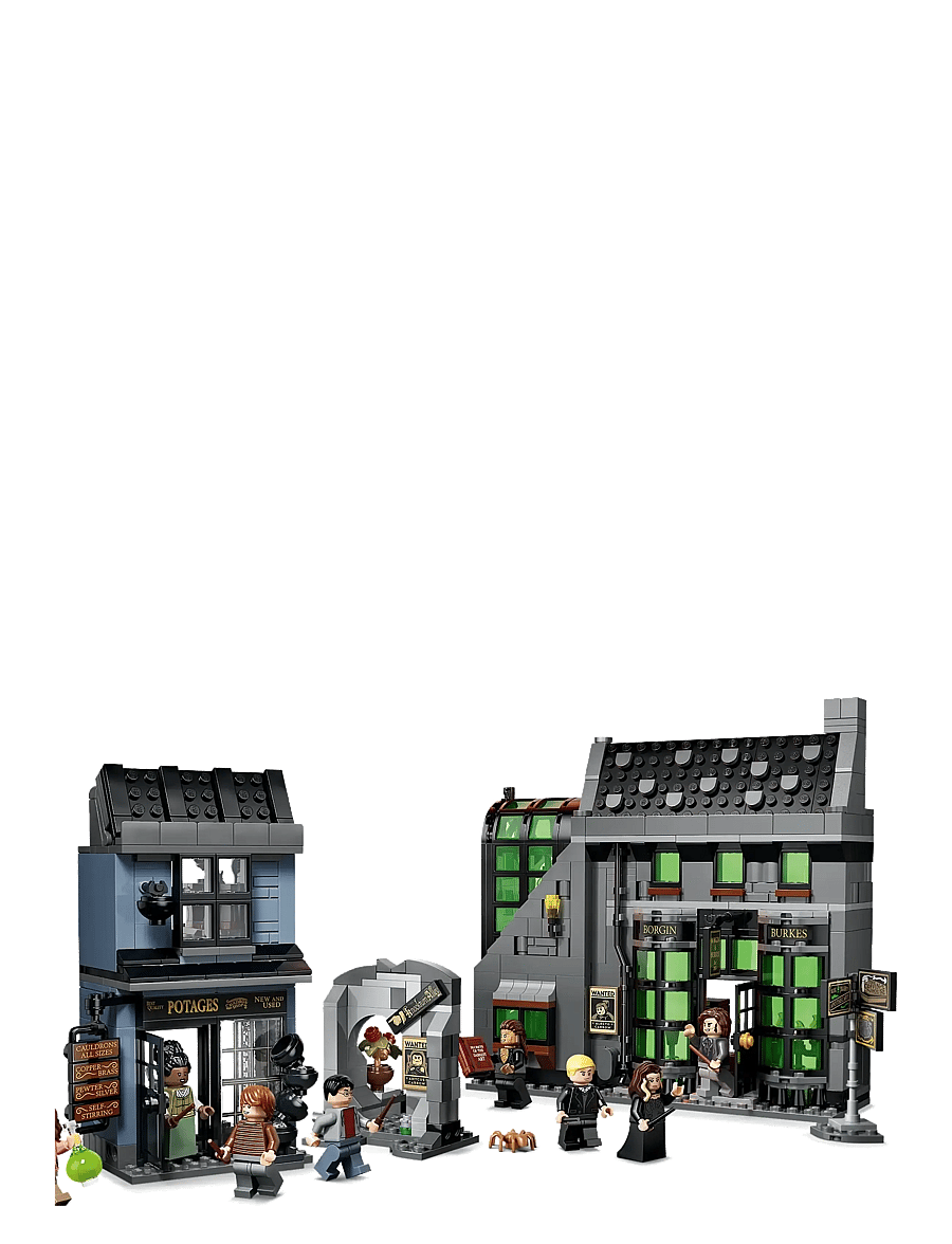 LEGO - Tusmørkegydens troldmandsbutikker 76471 - lego harry potter™ - multi - 1