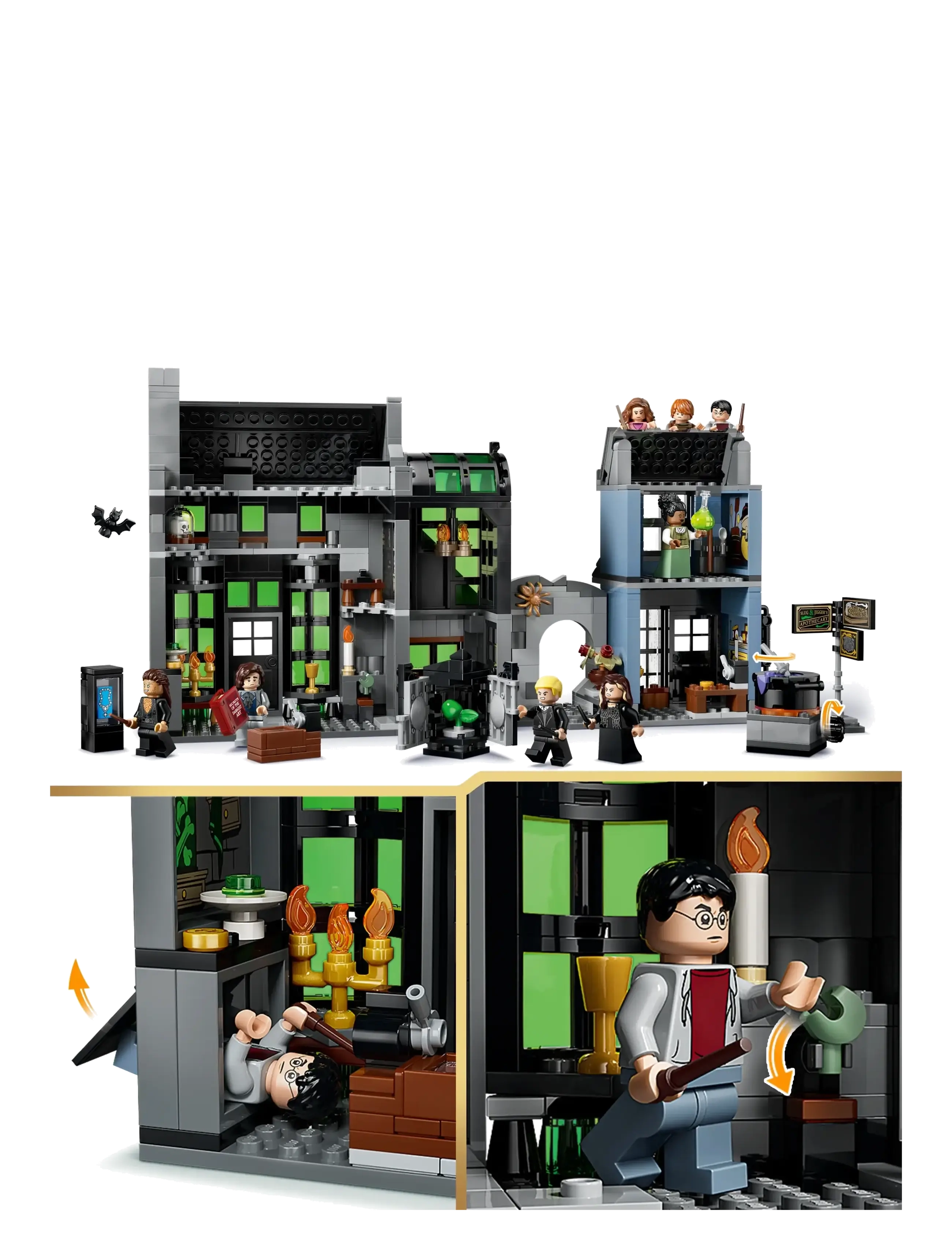 LEGO - Knockturn Alley™ Wizarding Shops 76471 - lego harry potter™ - multi - 3