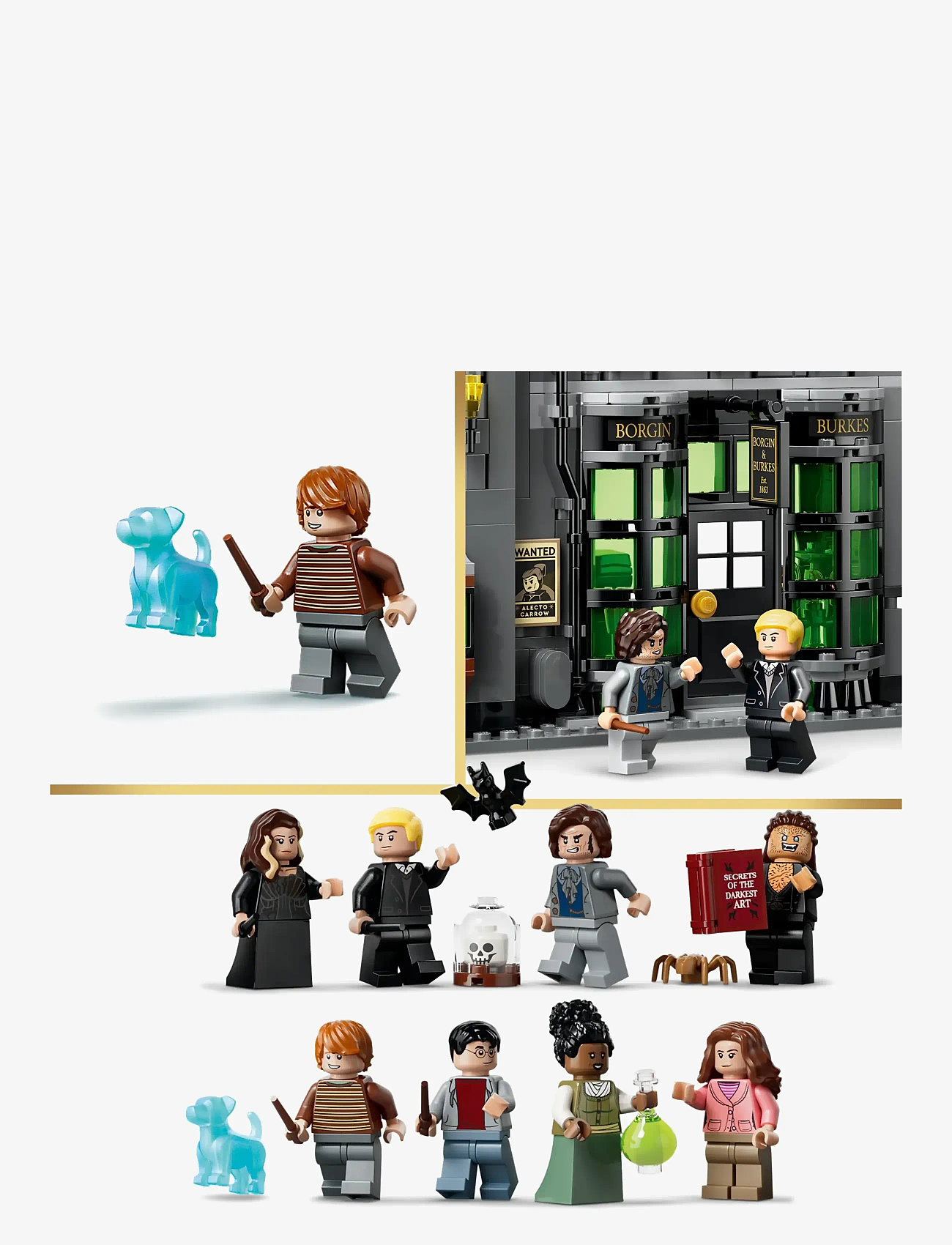 LEGO - Knockturn Alley™ Wizarding Shops 76471 - lego harry potter™ - multi - 4