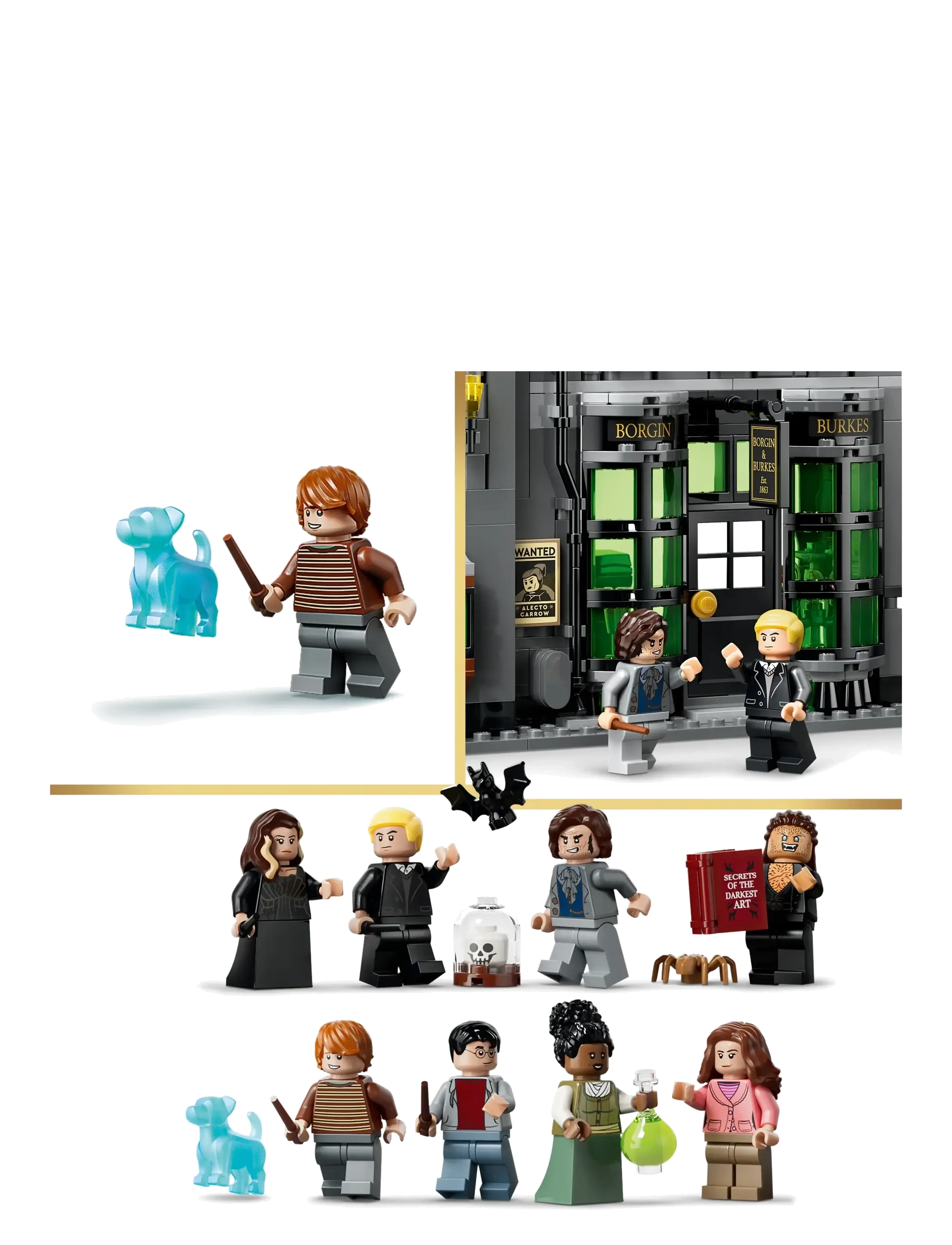 LEGO - Knockturn Alley™ Wizarding Shops 76471 - lego harry potter™ - multi - 4