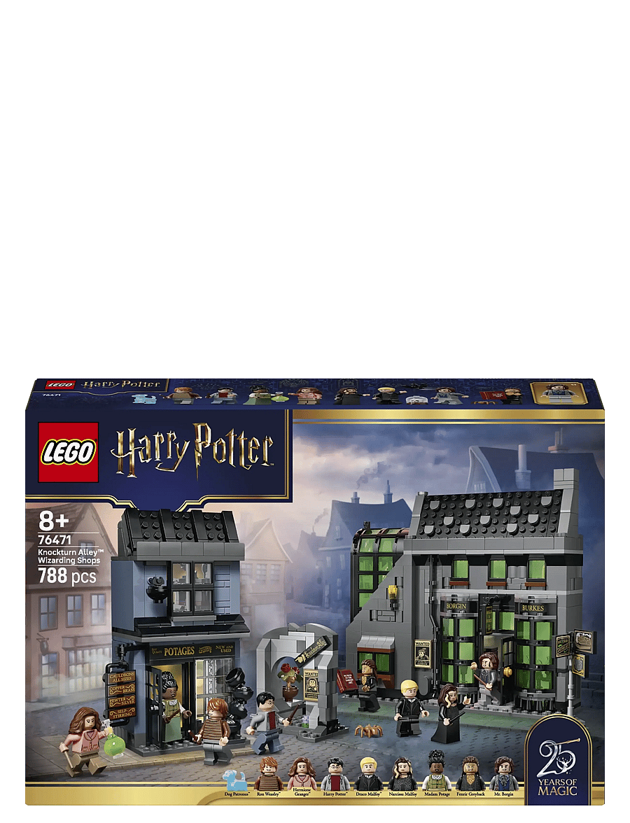 LEGO - Tusmørkegydens troldmandsbutikker 76471 - lego harry potter™ - multi - 5