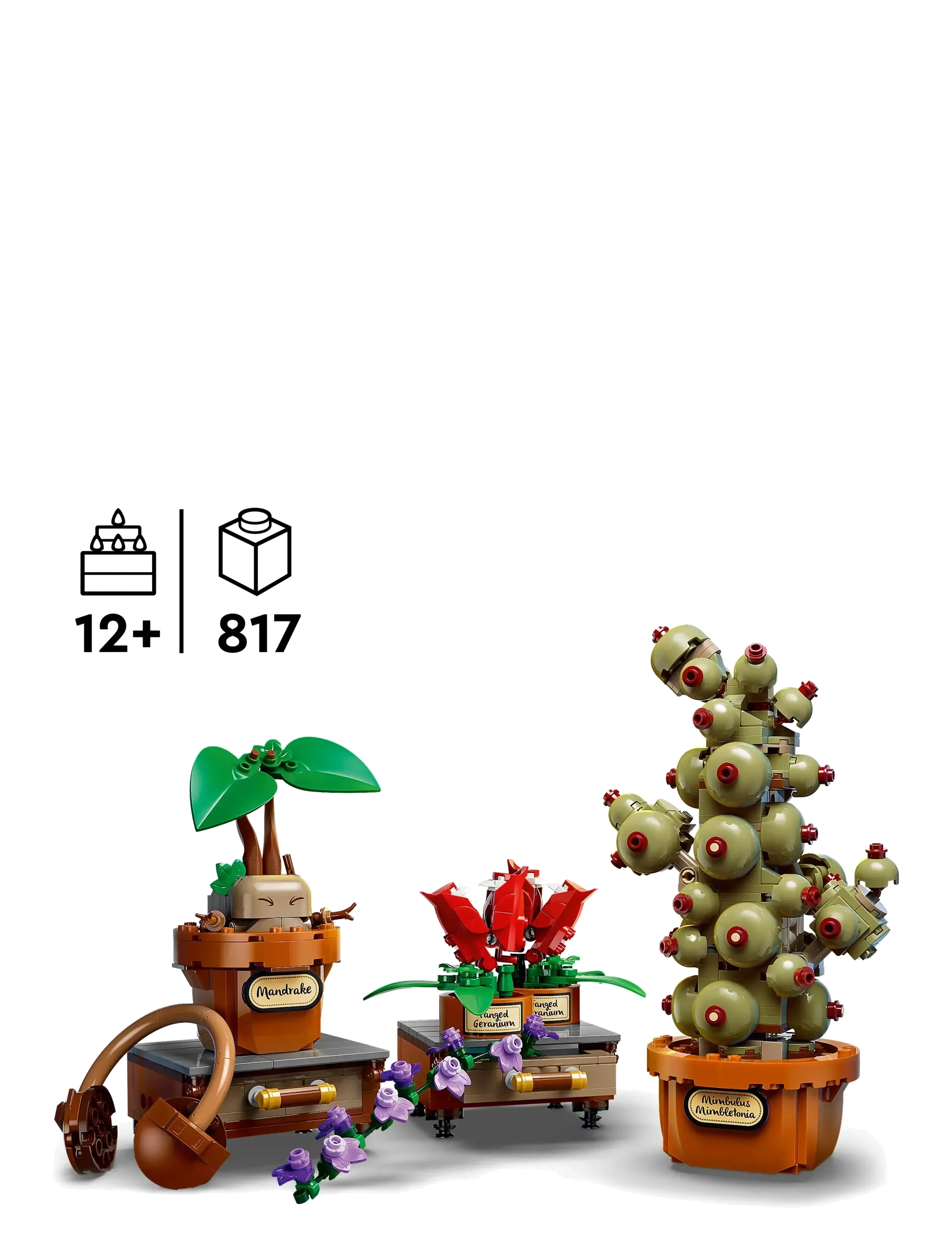 LEGO - Hogwarts™ Herbology Plants 76474 - lego harry potter™ - multi - 1