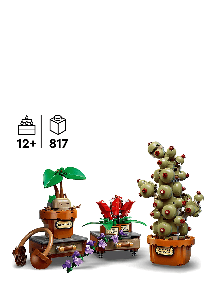 LEGO - Hogwarts™ Botanik-planter 76474 - lego harry potter™ - multi - 1