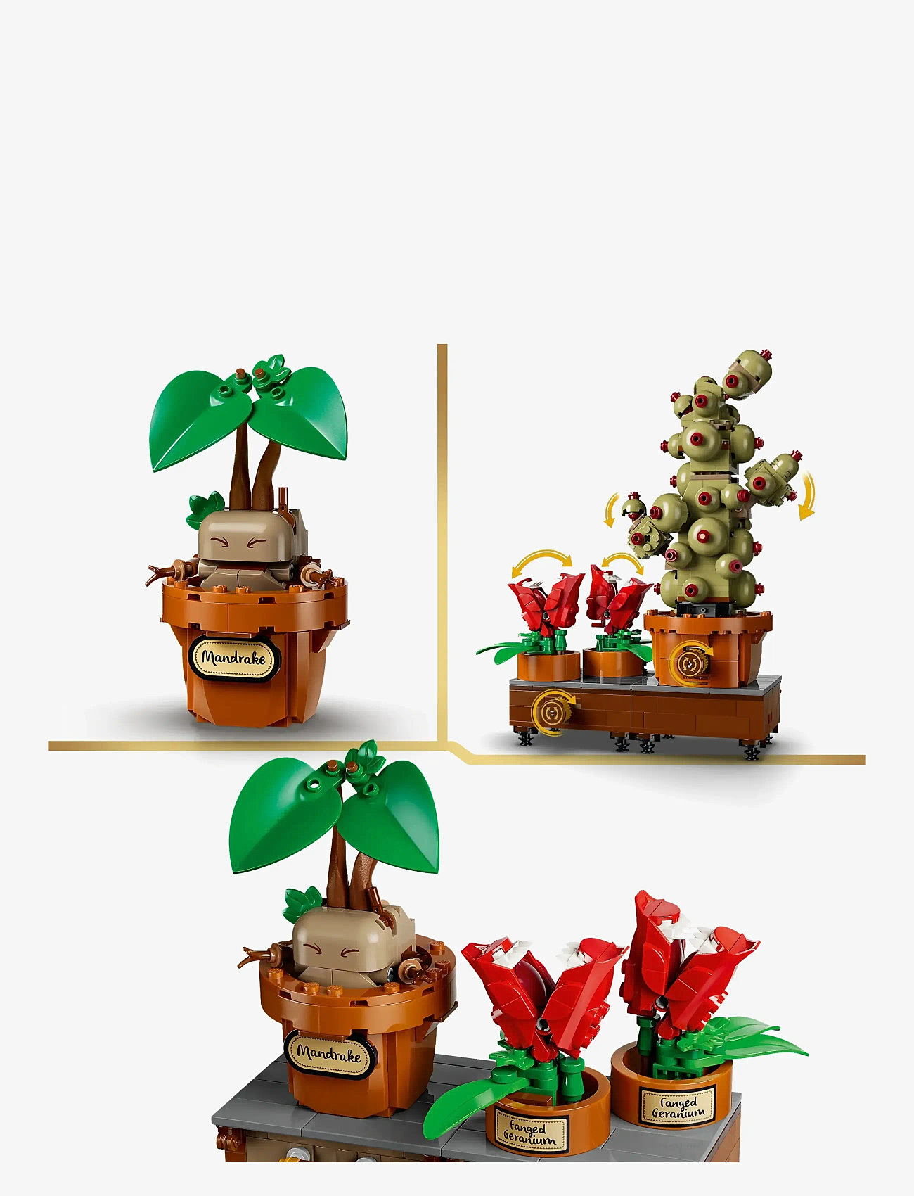 LEGO - Hogwarts™ Botanik-planter 76474 - multi - 4
