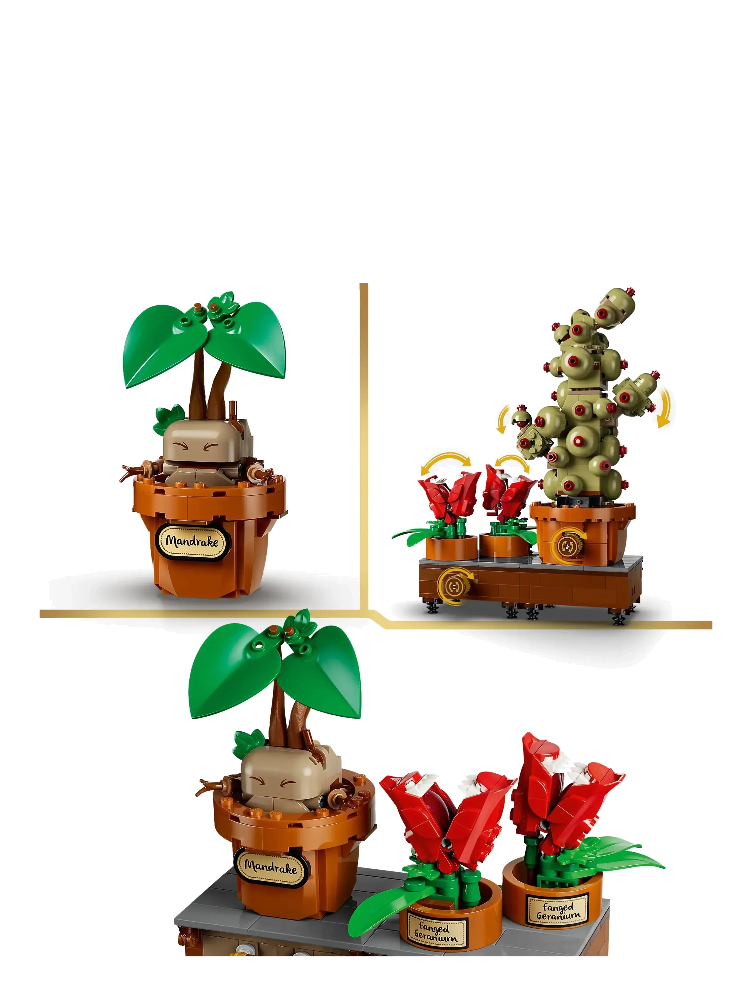 LEGO - Hogwarts™ Herbology Plants 76474 - lego harry potter™ - multi - 4