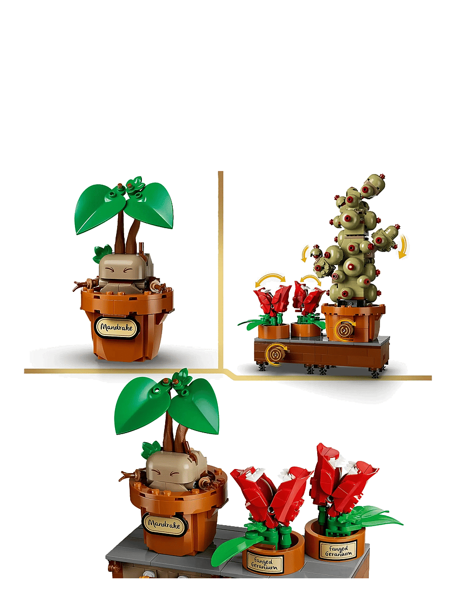 LEGO - Hogwarts™ Botanik-planter 76474 - lego harry potter™ - multi - 4