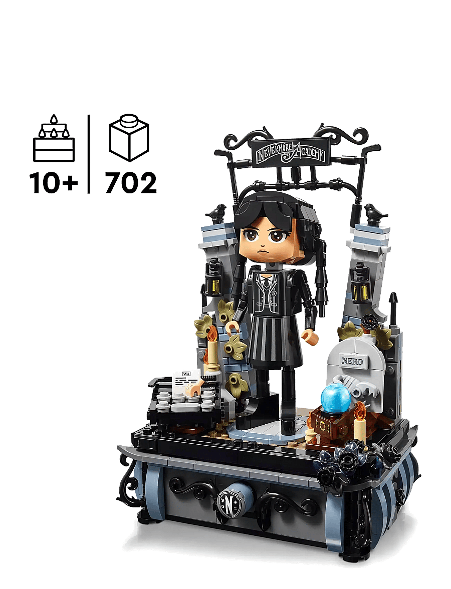 LEGO - Wednesday: Wednesday Addams Figure Toy Gift 76780 - multi - 1