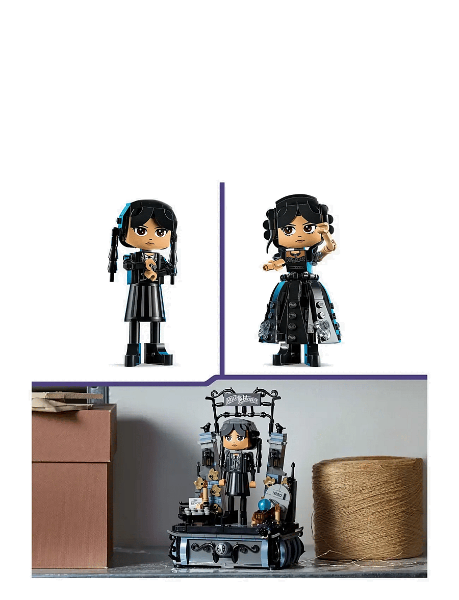 LEGO - Wednesday: Wednesday Addams Figure Toy Gift 76780 - multi - 5
