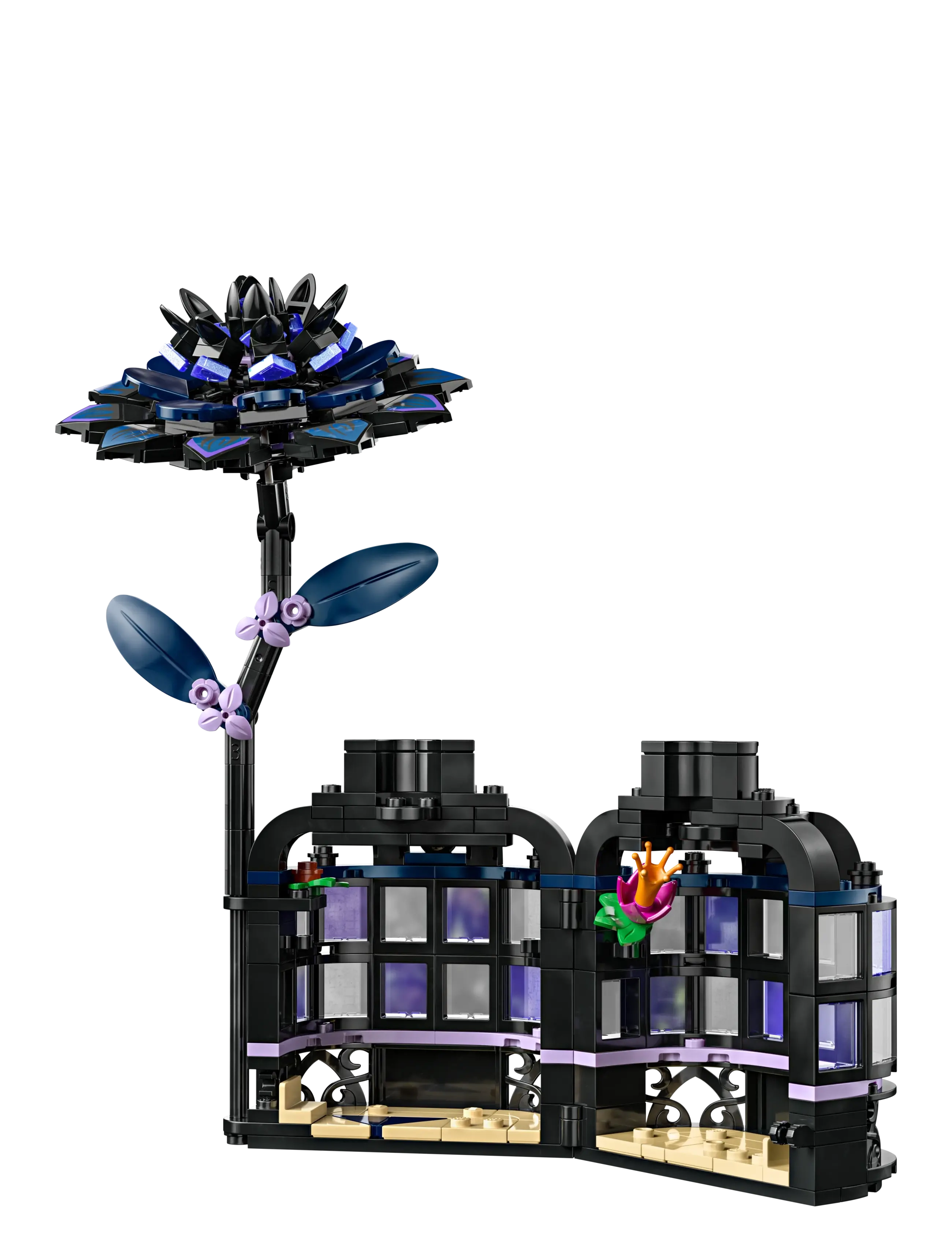 LEGO - Wednesday Black Dahlia Flower Halloween Gift, Faux Plant Room Decor 76784 - lego wednesday - multi - 2