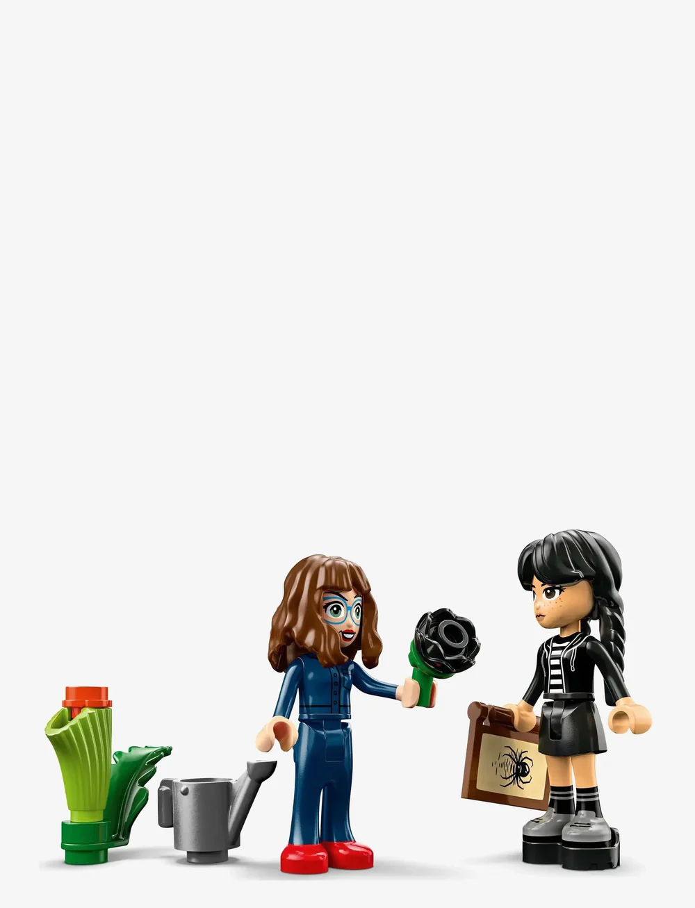 LEGO - Wednesday Black Dahlia Flower Halloween Gift, Faux Plant Room Decor 76784 -  lego wednesday - multi - 5