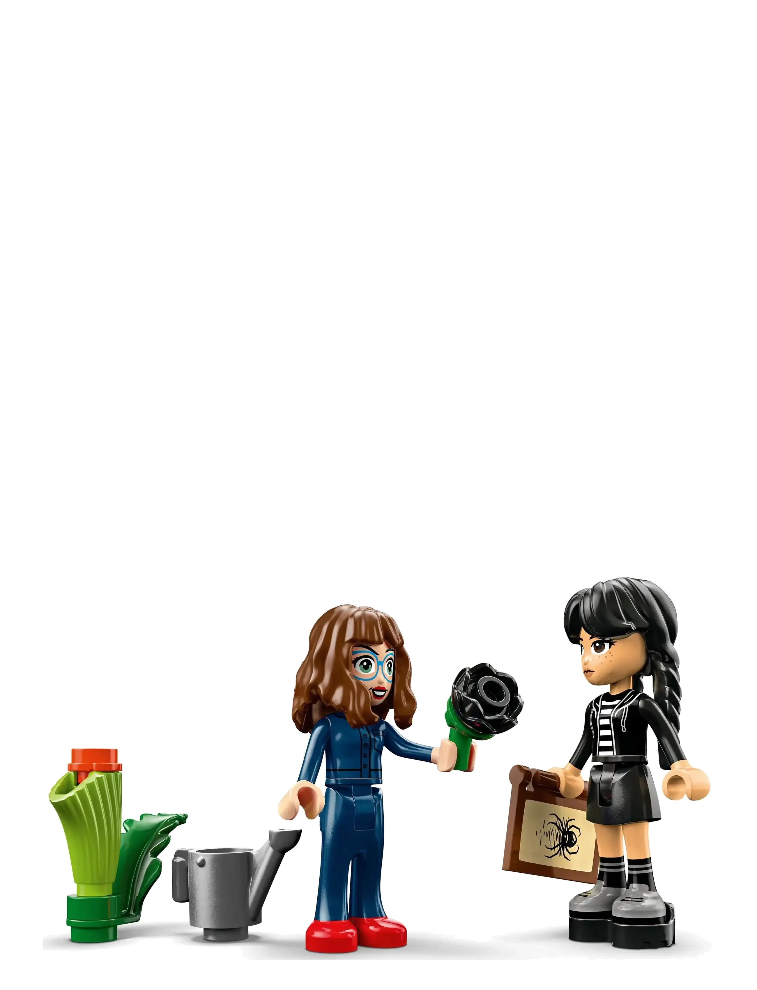 LEGO - Wednesday Black Dahlia Flower Halloween Gift, Faux Plant Room Decor 76784 -  lego wednesday - multi - 5
