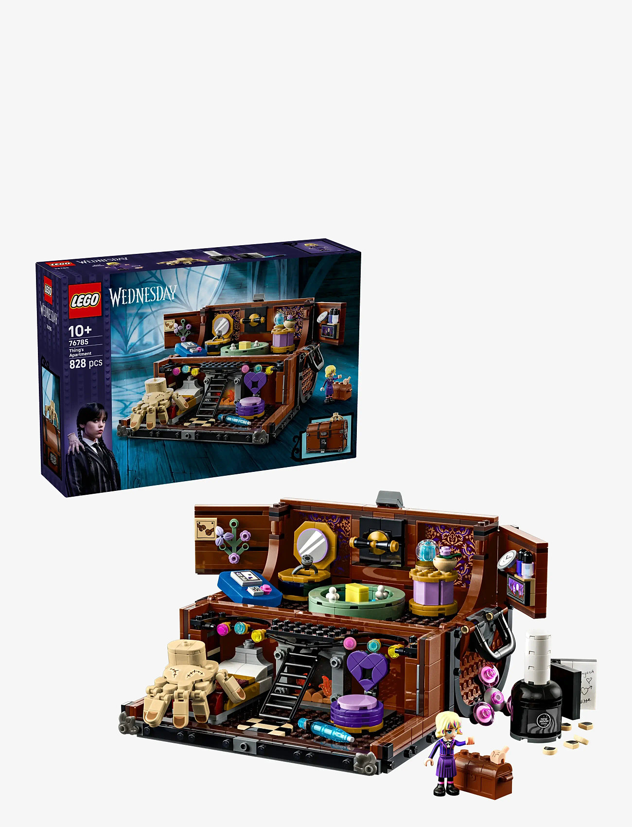 LEGO - Wednesday Thing’s Apartment, Birthday or Halloween Gift Building Set 76785 -  lego wednesday - multi - 0