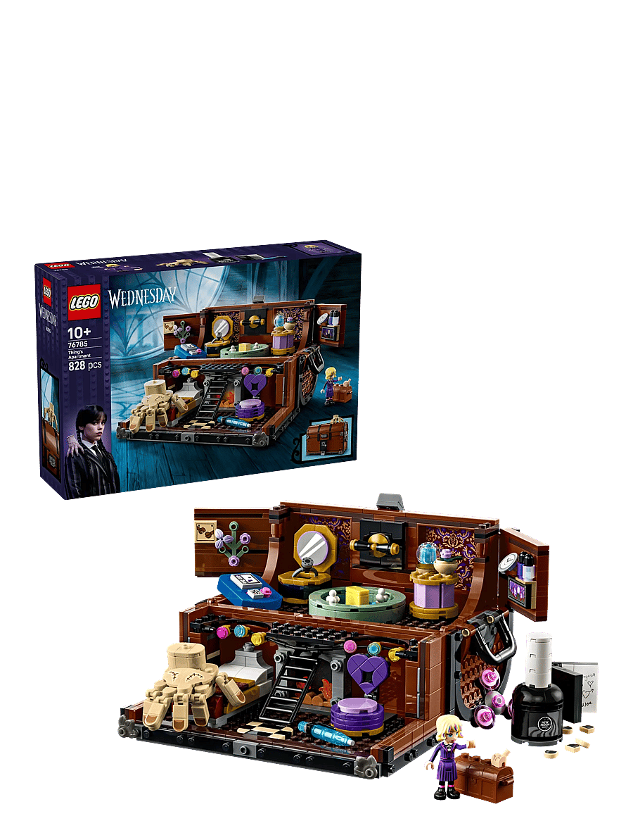 LEGO - Wednesday Thing’s Apartment, Birthday or Halloween Gift Building Set 76785 - verjaardagscadeaus - multi - 0