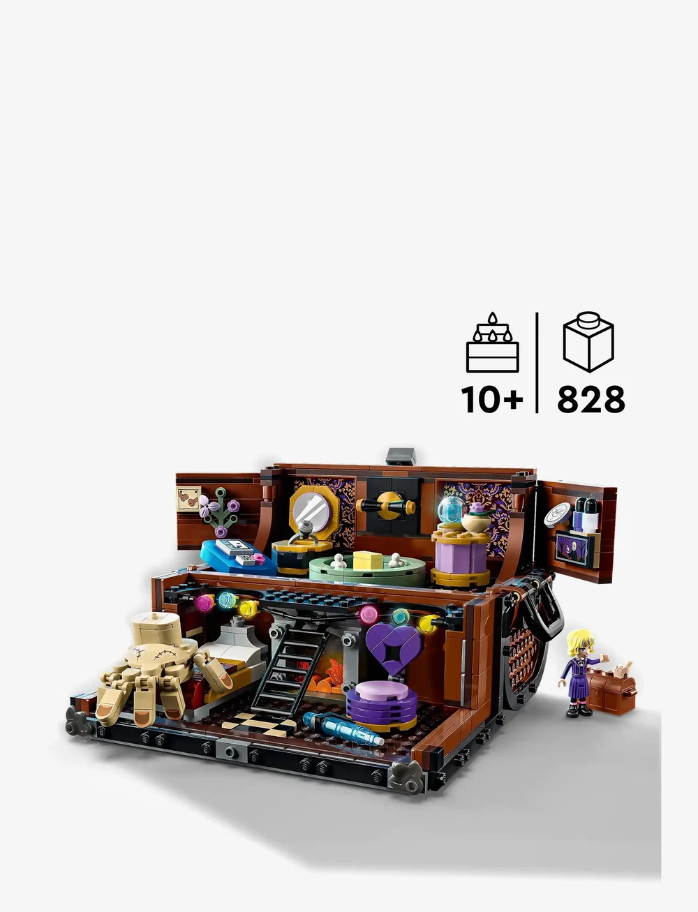 LEGO - Wednesday Thing’s Apartment, Birthday or Halloween Gift Building Set 76785 - lego wednesday - multi - 1