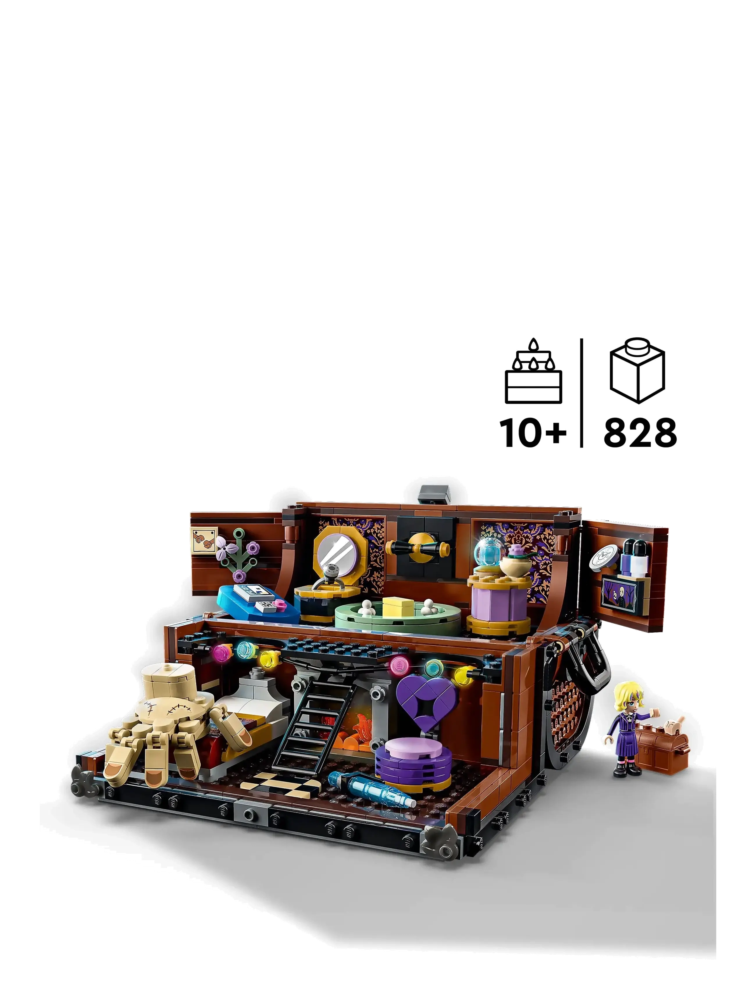 LEGO - Wednesday Thing’s Apartment, Birthday or Halloween Gift Building Set 76785 - verjaardagscadeaus - multi - 1