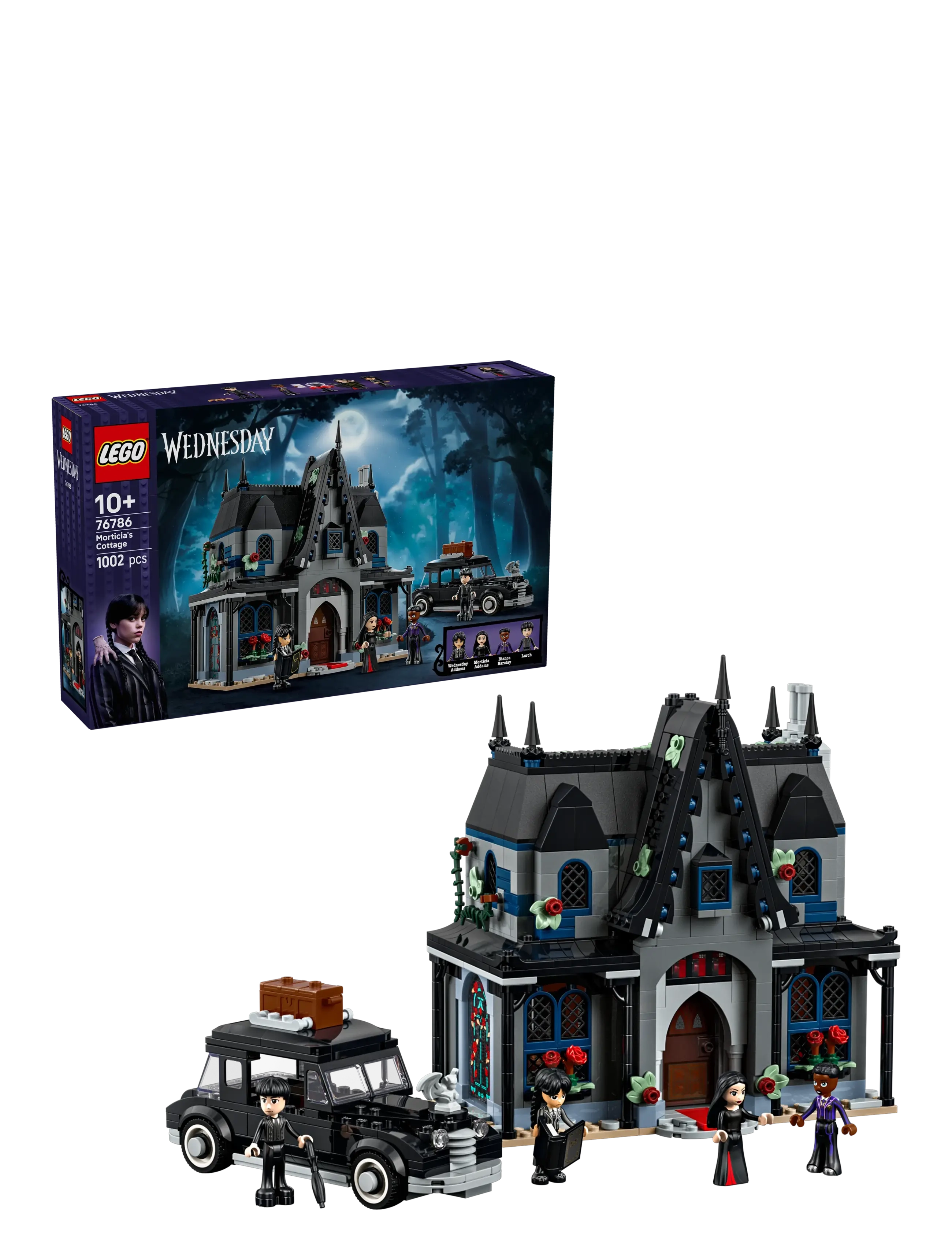 LEGO Wednesday Morticia’s Cottage Halloween Gift 76786, One Size, Lego Spielzeug, Mehrfarbig/gemustert - Wednesday, Kinder