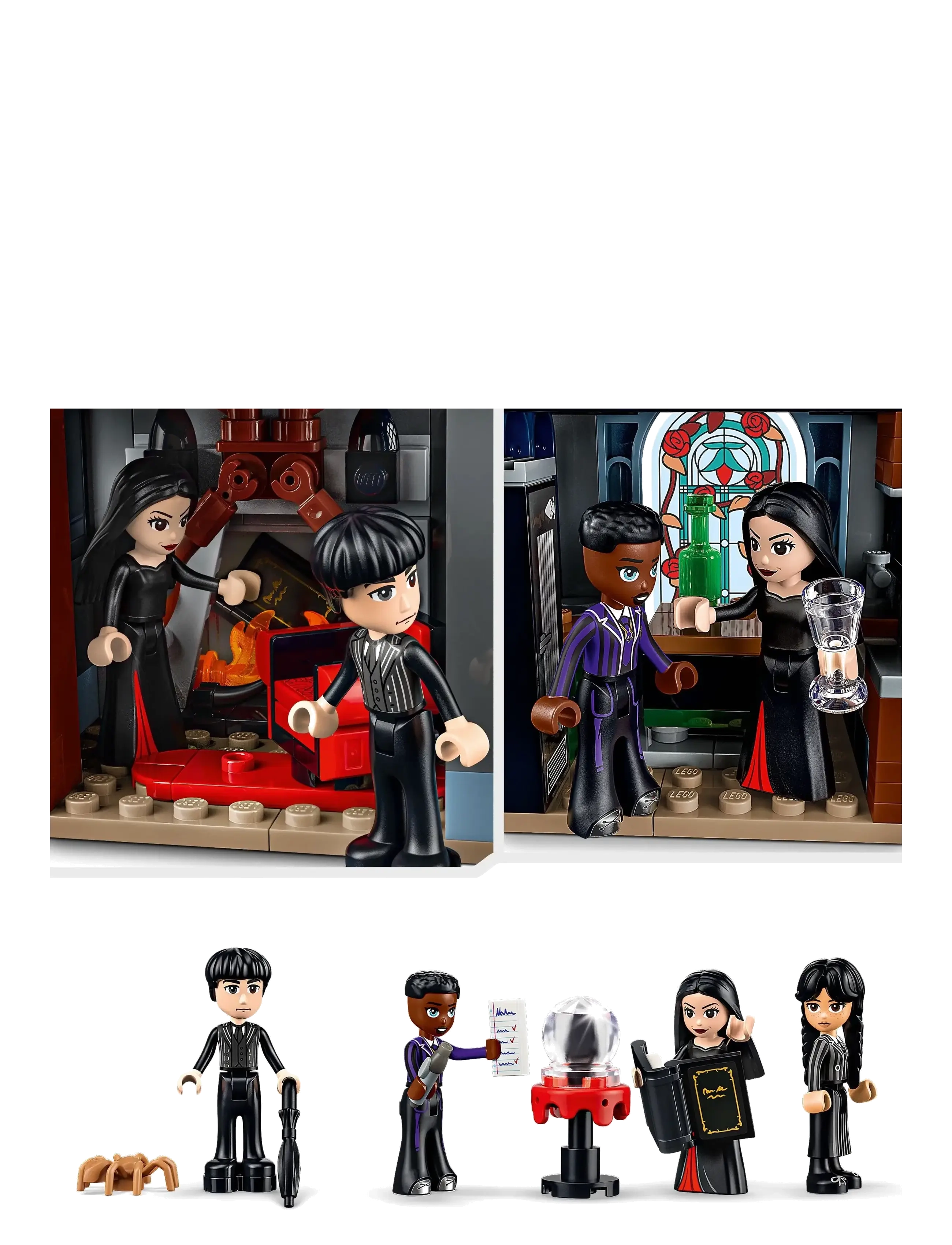 LEGO - Wednesday Morticia’s Cottage Halloween Gift, Model Building Kit 76786 - geburtstagsgeschenke - multi - 4