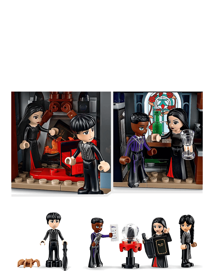 LEGO - Wednesday Morticia’s Cottage Halloween Gift, Model Building Kit 76786 - geburtstagsgeschenke - multi - 4
