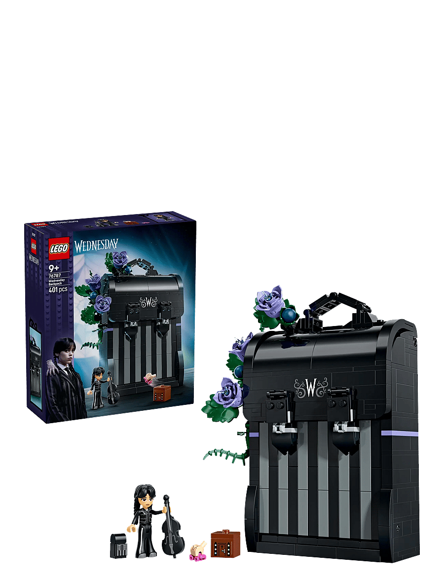 LEGO - Wednesdays skoletaske 76787 - lego wednesday - multi - 0