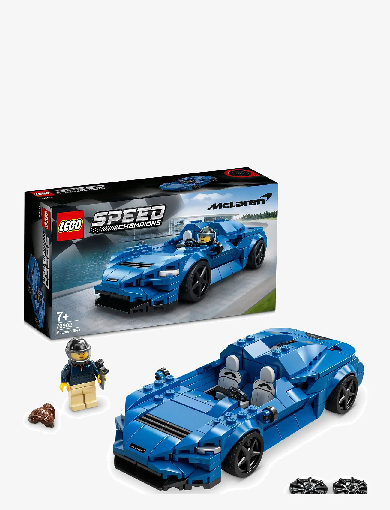 LEGO - Speed Champions McLaren Elva 76902 Building Kit - multicolor - 0