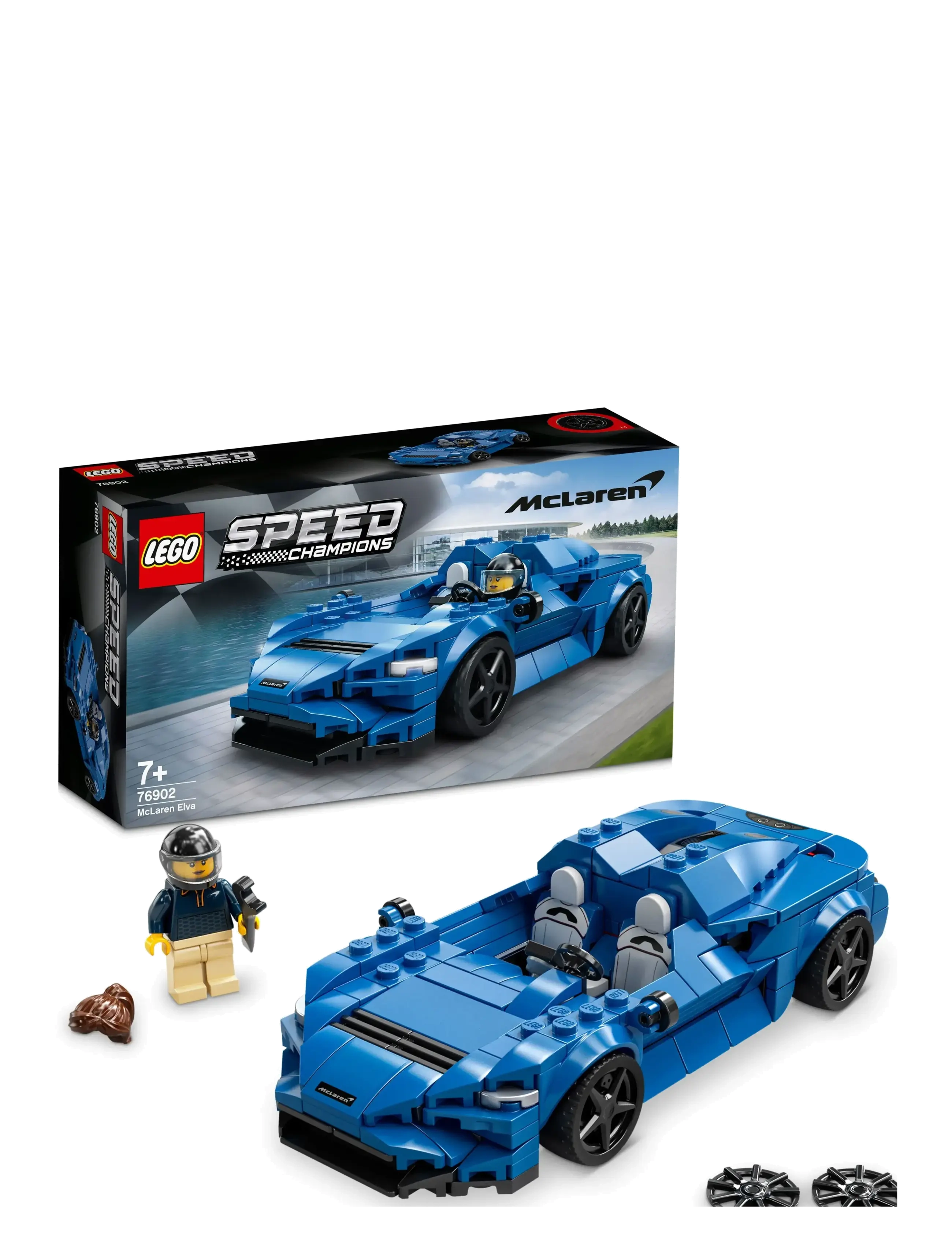 LEGO - Speed Champions McLaren Elva 76902 Building Kit - multicolor - 4