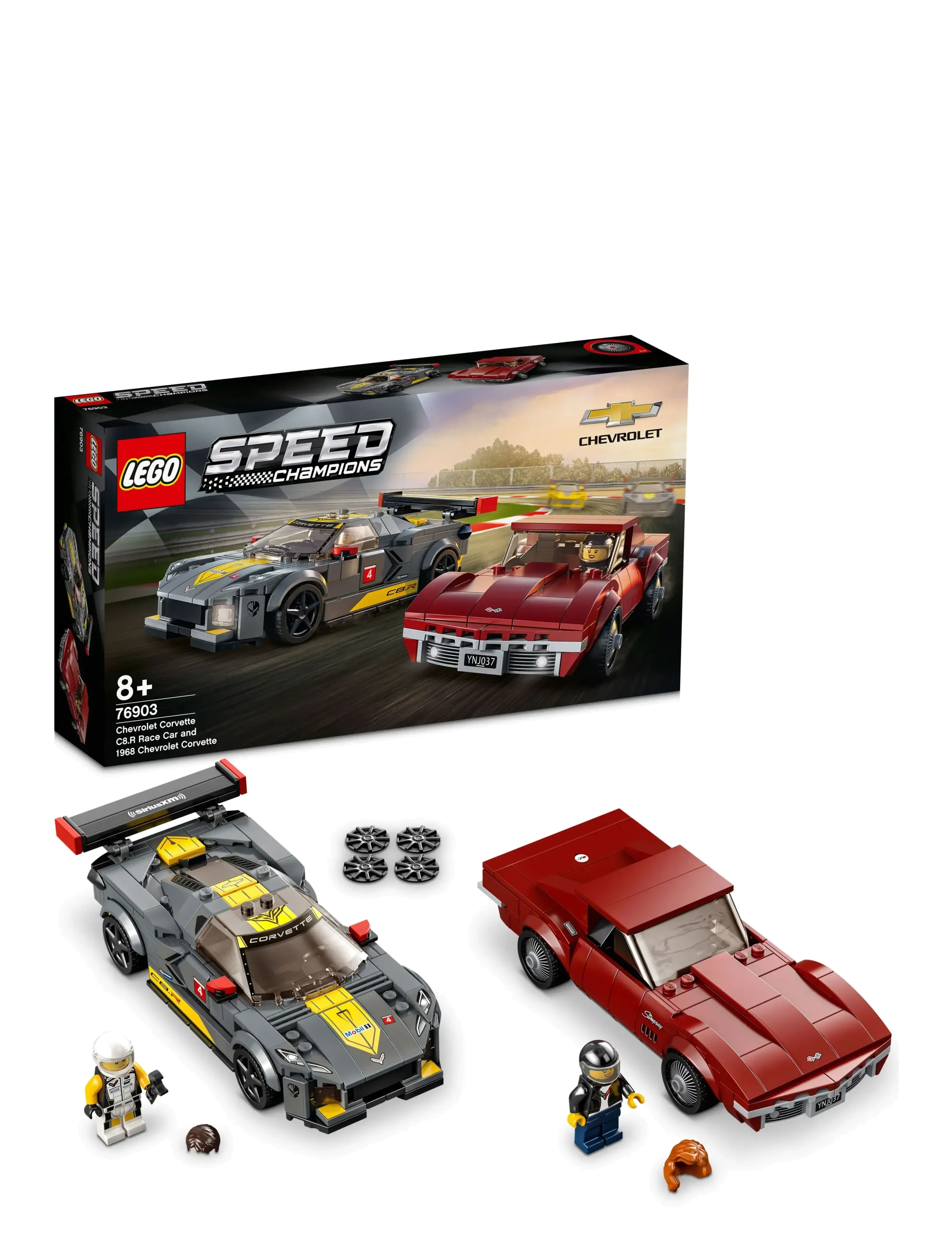 LEGO - Chevrolet Corvette 2 Models Set - multicolor - 3