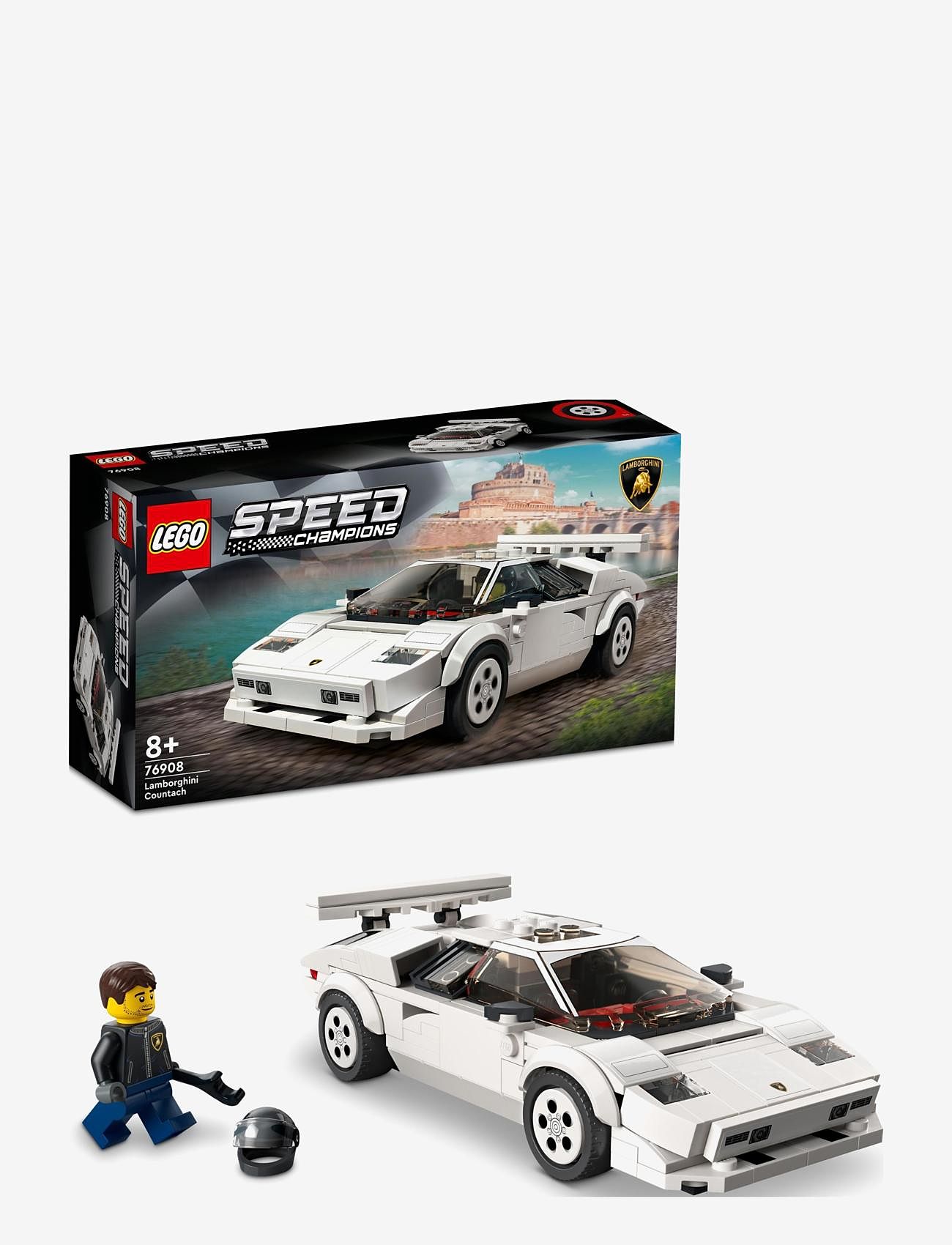 LEGO - Lamborghini Countach Race Car Set - laveste priser - multicolor - 0