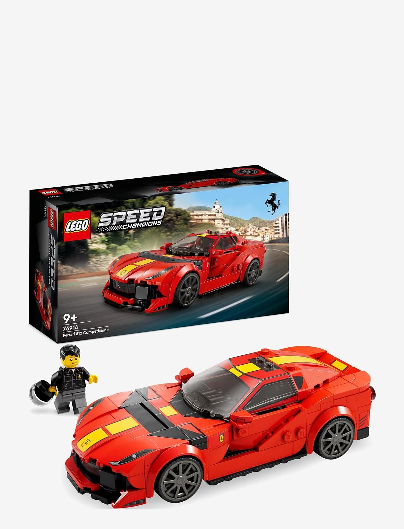 LEGO - Ferrari 812 Competizione Car Toy - laveste priser - multicolor - 0