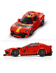 LEGO - Ferrari 812 Competizione Car Toy - laveste priser - multicolor - 4