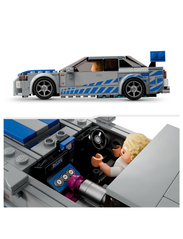 LEGO - 2 Fast 2 Furious Nissan Skyline GT-R (R34) - de laveste prisene - multicolor - 5