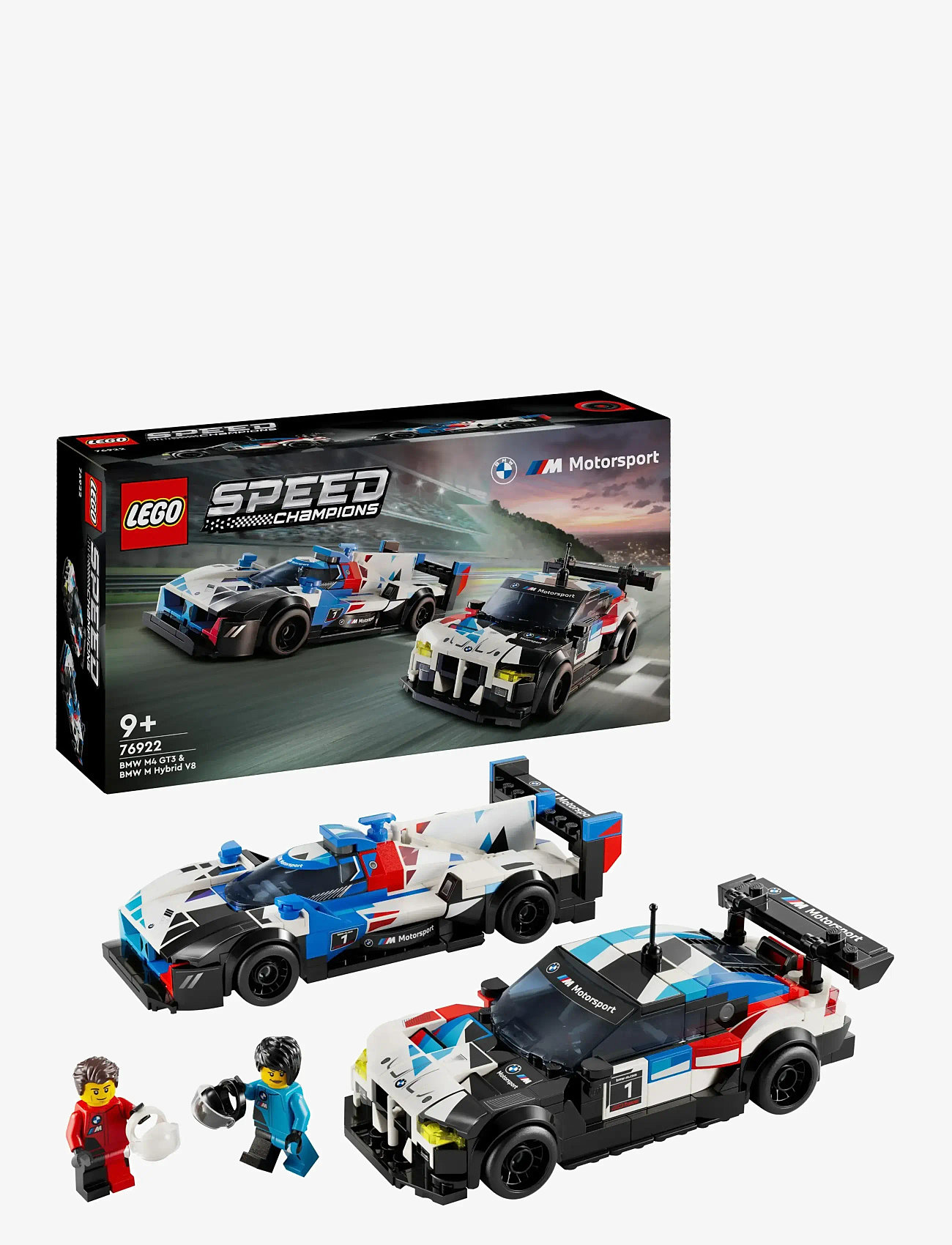 LEGO Speed Champions Bmw M4 Gt3 Bmw M Hybrid V8 Race Cars 76922  (LGO76922) LEGO® Speed Champions