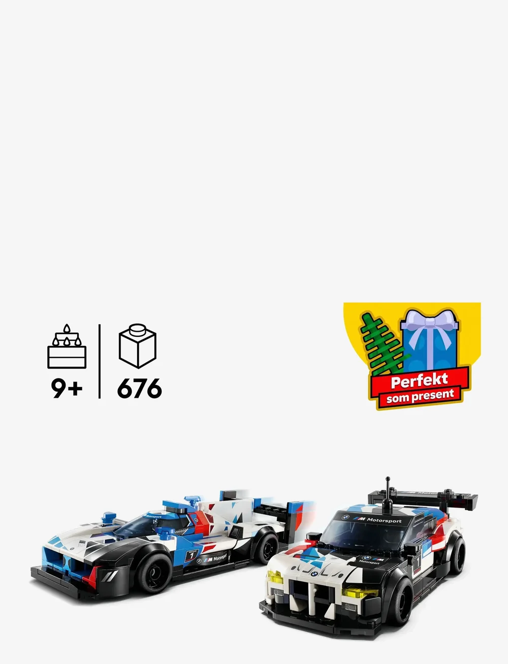 LEGO - Speed Champions BMW M4 GT3 & BMW M Hybrid V8 Race Cars 76922 - lego speed champions - multi - 1