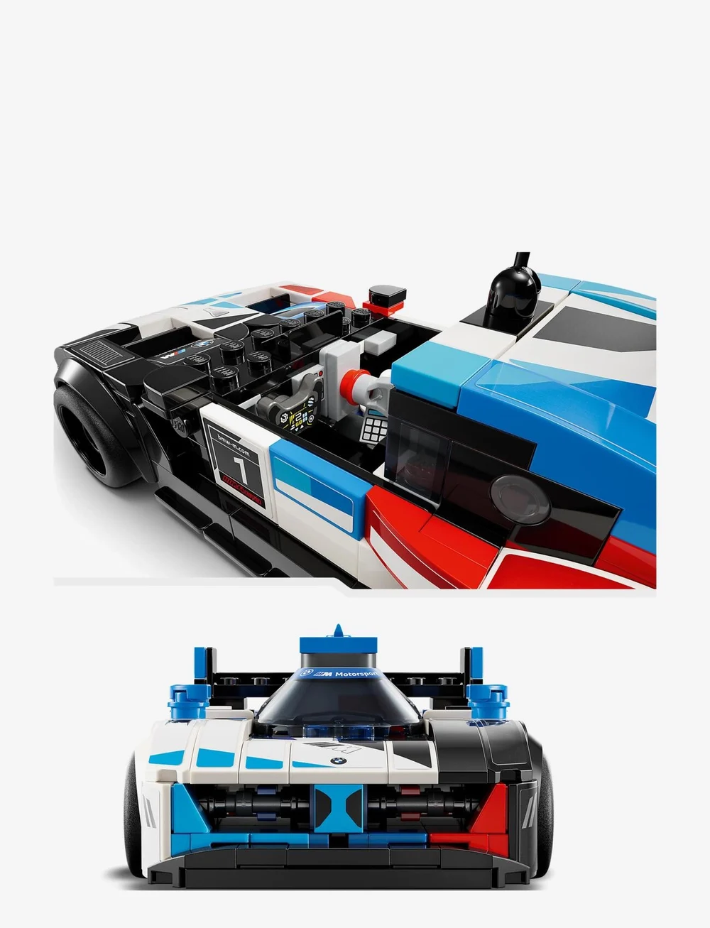 LEGO - Speed Champions BMW M4 GT3 & BMW M Hybrid V8 Race Cars 76922 - lego speed champions - multi - 4