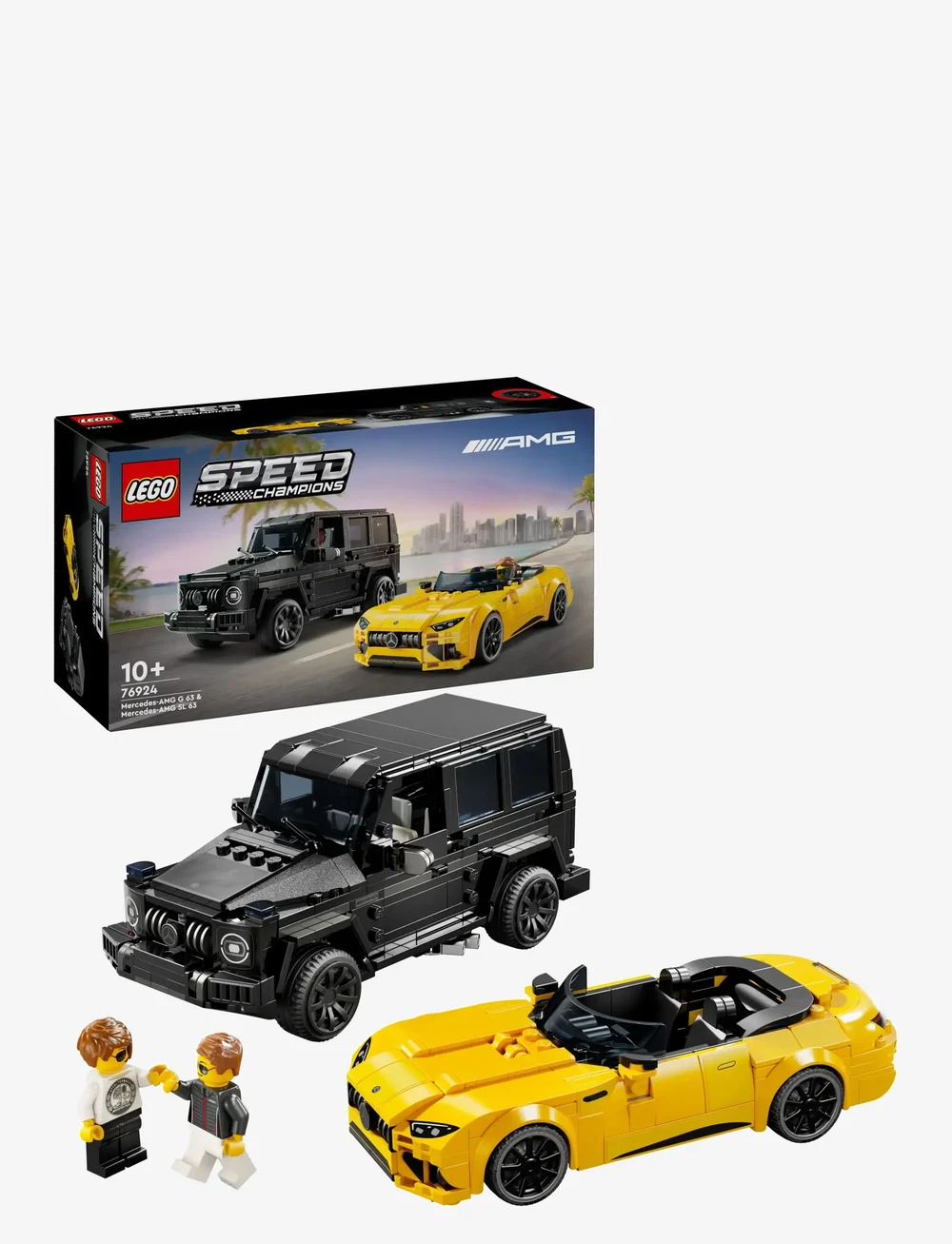 LEGO - Speed Champions Mercedes-AMG G 63 & Mercedes-AMG SL 63 76924 - lego speed champions - multi - 0