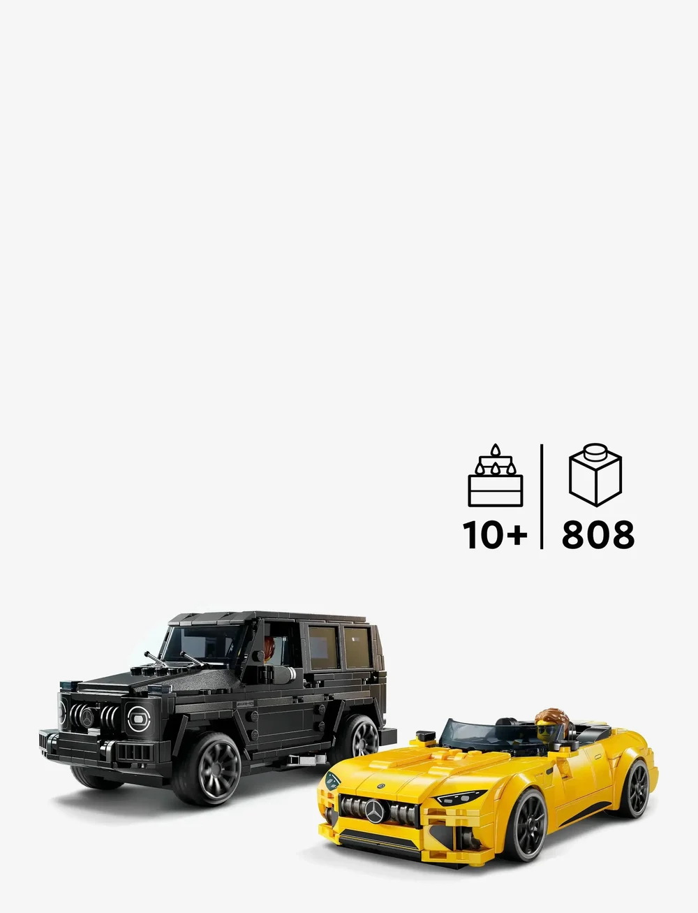 LEGO - Speed Champions Mercedes-AMG G 63 & Mercedes-AMG SL 63 76924 - lego speed champions - multi - 1