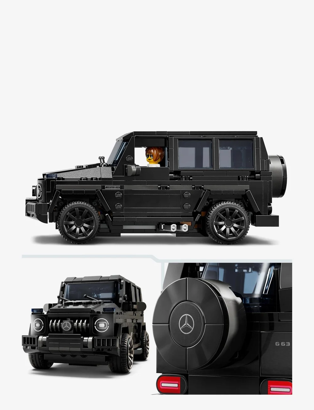 LEGO - Speed Champions Mercedes-AMG G 63 & Mercedes-AMG SL 63 76924 - lego speed champions - multi - 4