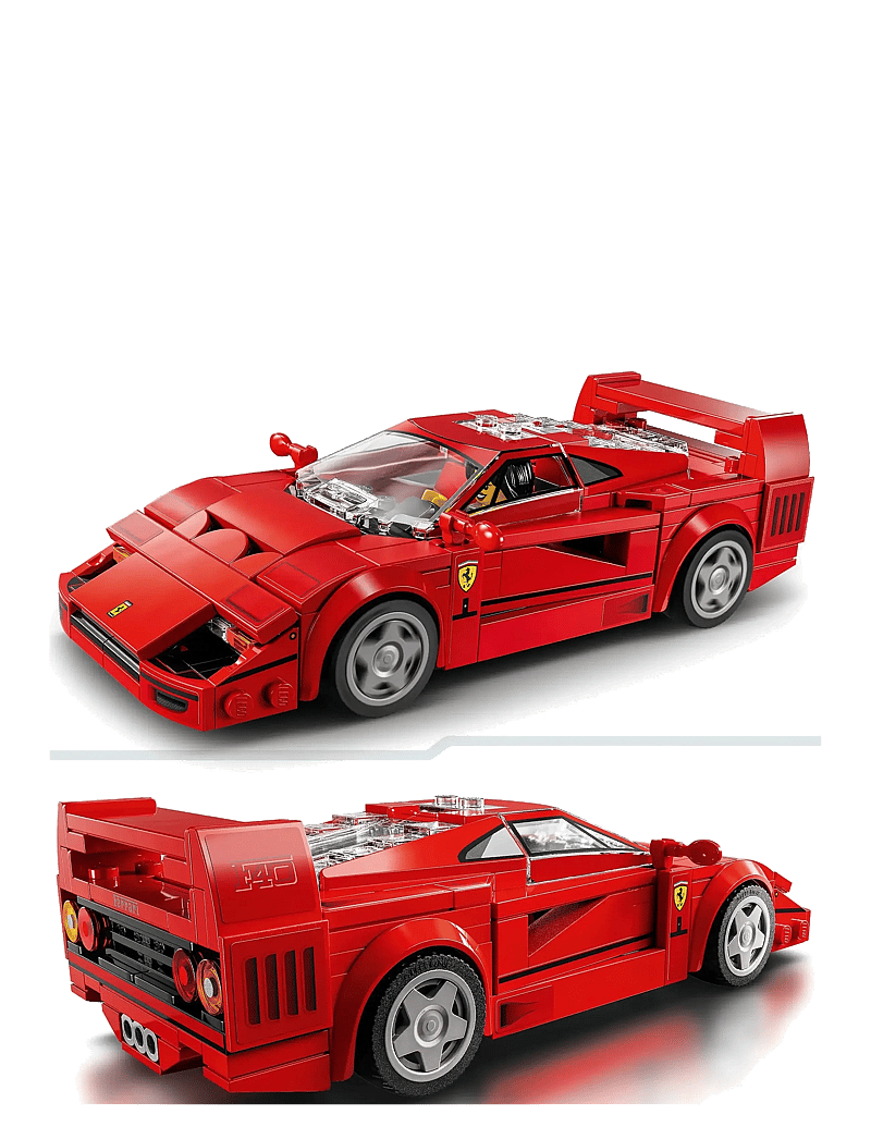 LEGO - Speed Champions Ferrari F40 Supercar Vehicle Toy 76934 - lego speed champions - multi - 3