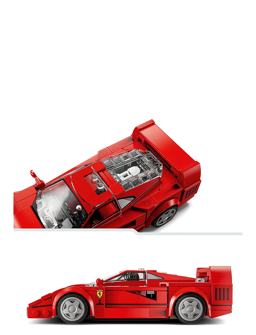 LEGO - Speed Champions Ferrari F40 Supercar Vehicle Toy 76934 - lego speed champions - multi - 4