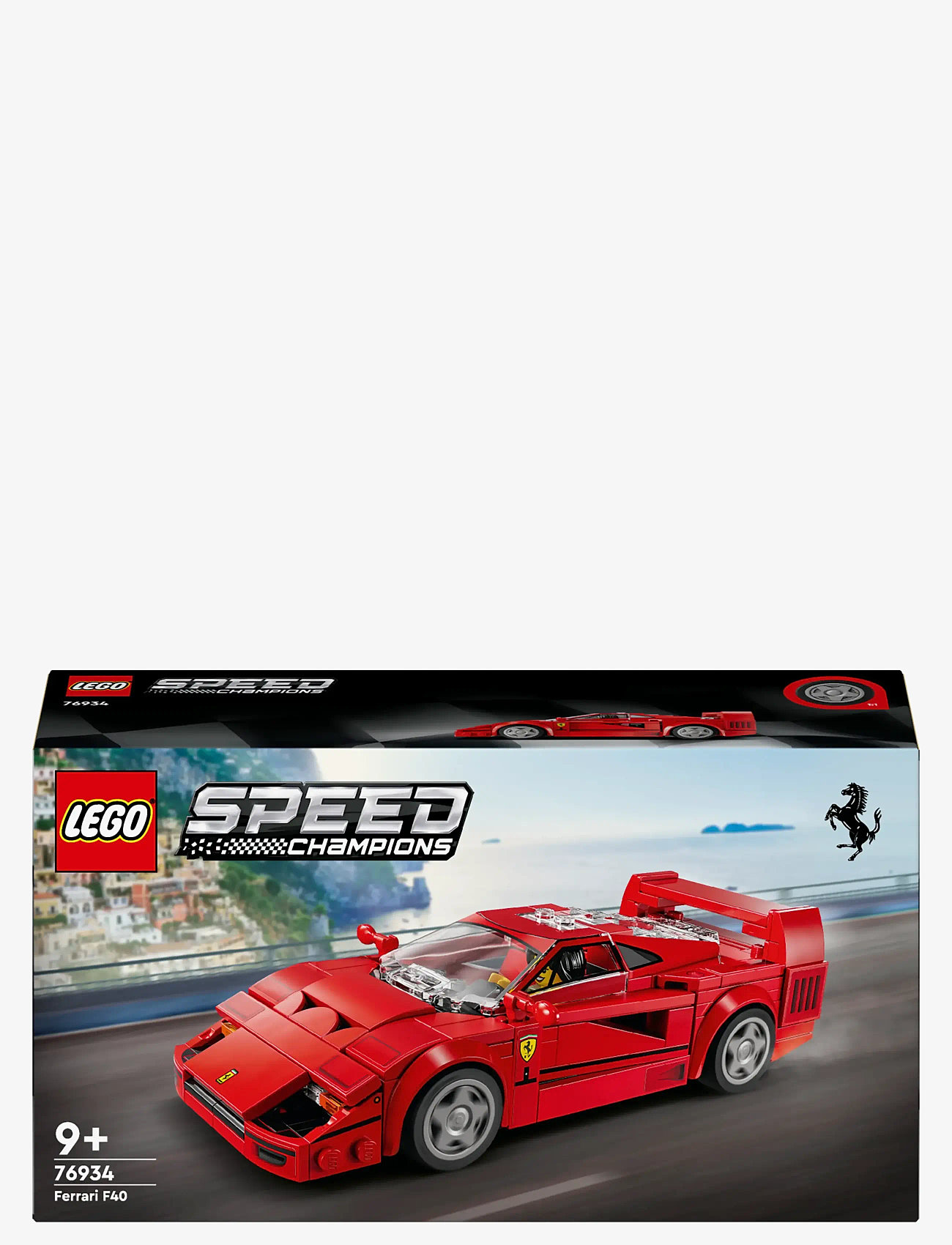 LEGO - Speed Champions Ferrari F40 Supercar Vehicle Toy 76934 - multi - 5