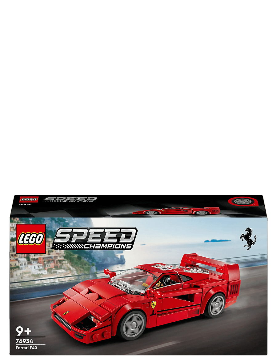 LEGO - Speed Champions Ferrari F40 Supercar Vehicle Toy 76934 - lego speed champions - multi - 5