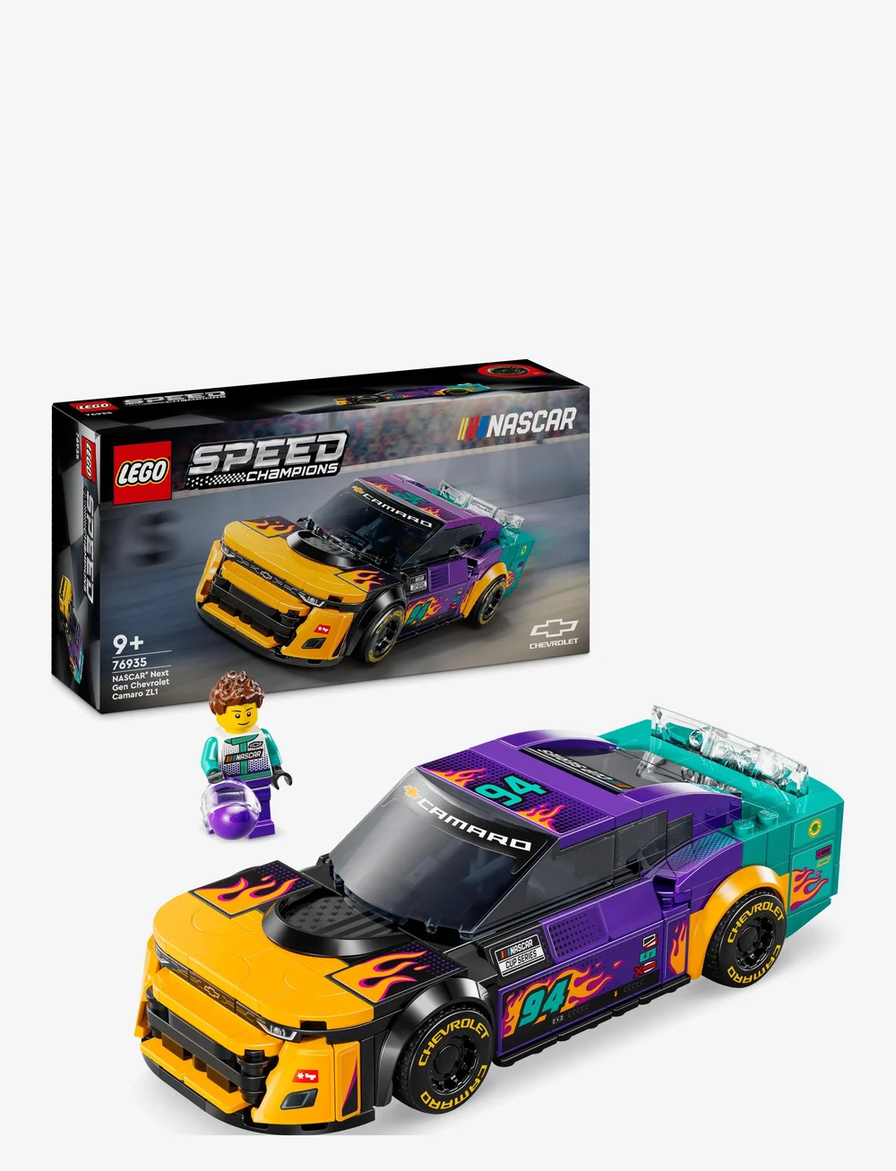 LEGO - Speed Champions Next Gen Chevrolet Camaro ZL1 76935 - lego speed champions - multi - 0
