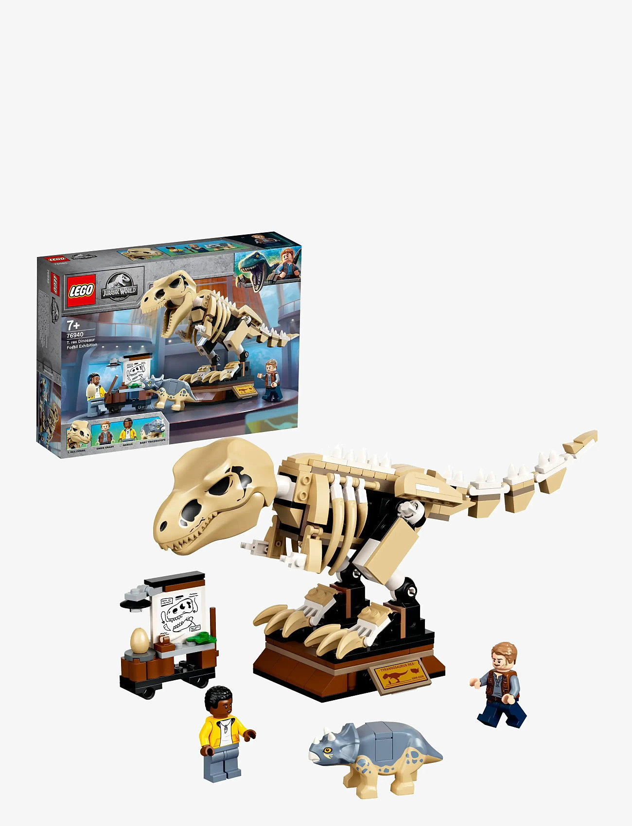 LEGO - T. rex Dinosaur Fossil Toy Set - multicolor - 0