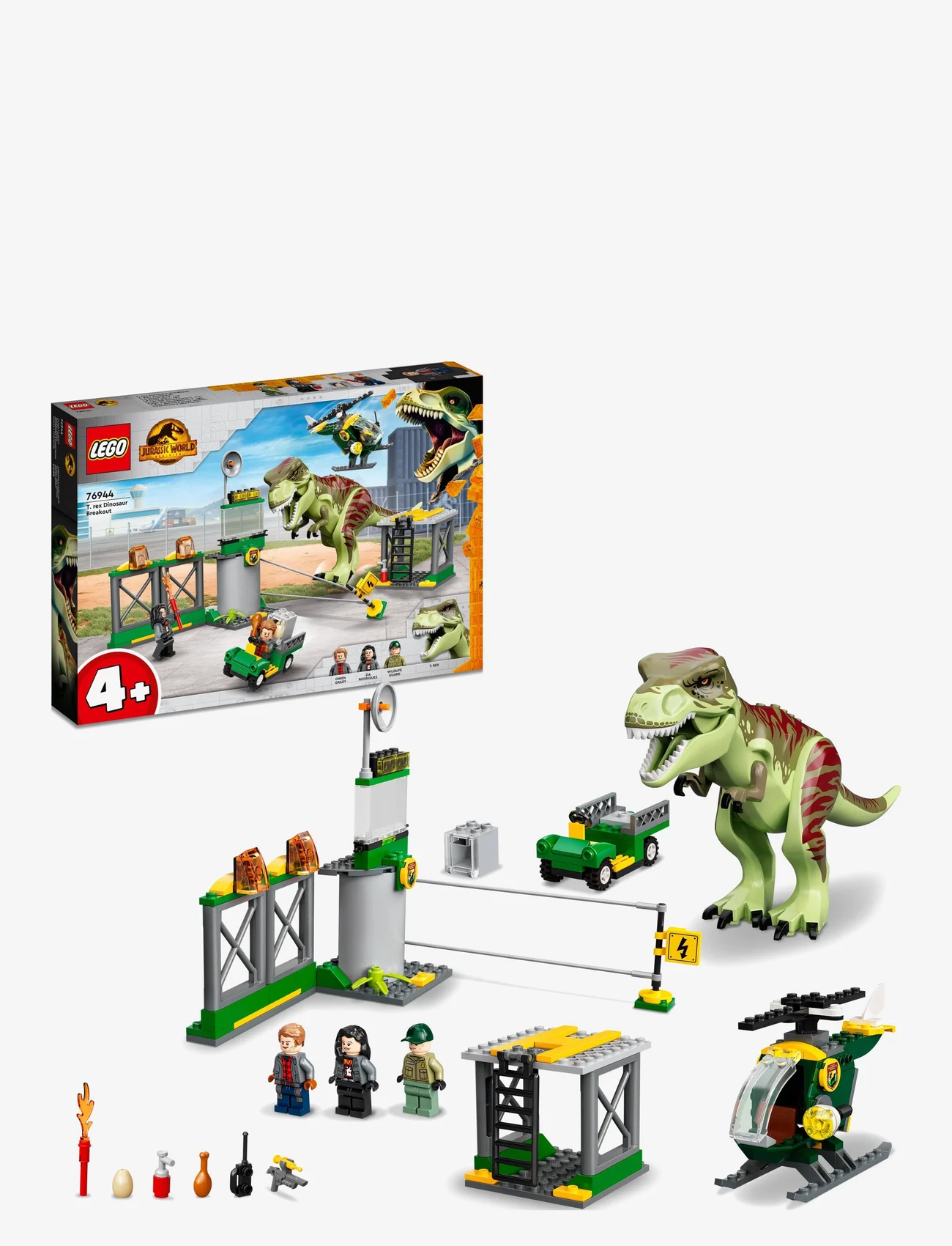 LEGO - T. rex Dinosaur Breakout Toy Set - lego® jurassic world™ - multicolor - 1