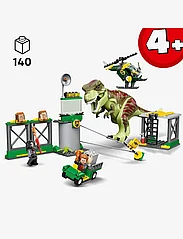 LEGO - T. rex Dinosaur Breakout Toy Set - lego® jurassic world™ - multicolor - 3