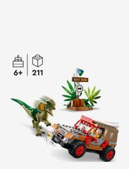 LEGO - Dilophosaurus Ambush Dinosaur Toys - lego® jurassic world™ - multicolor - 3